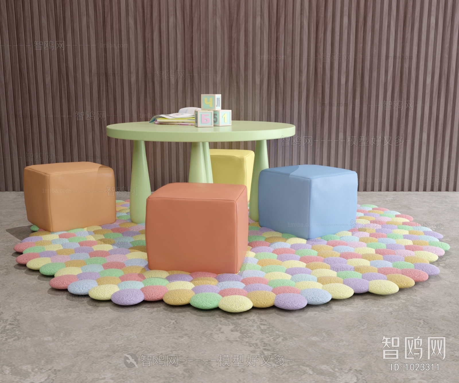 Modern Children's Table/chair