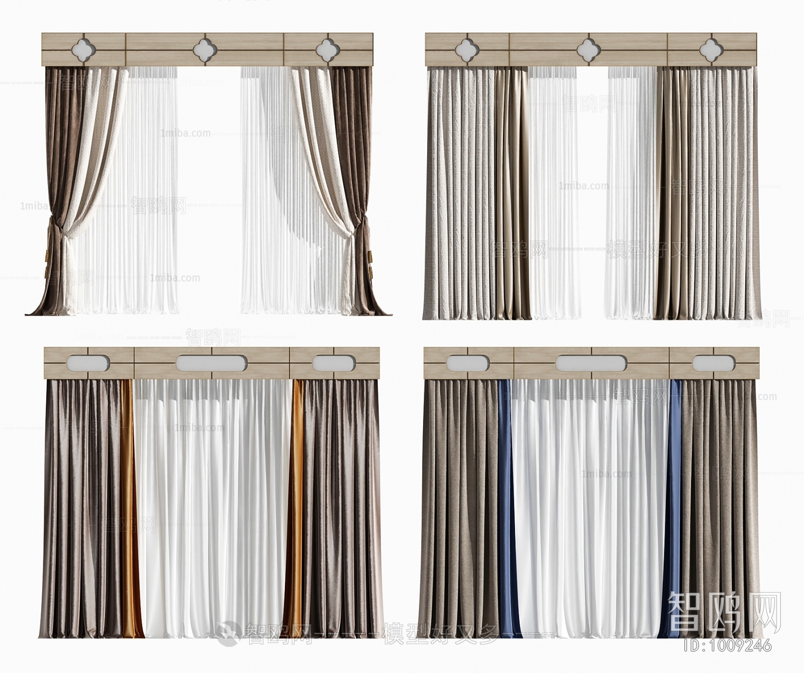 New Chinese Style The Curtain