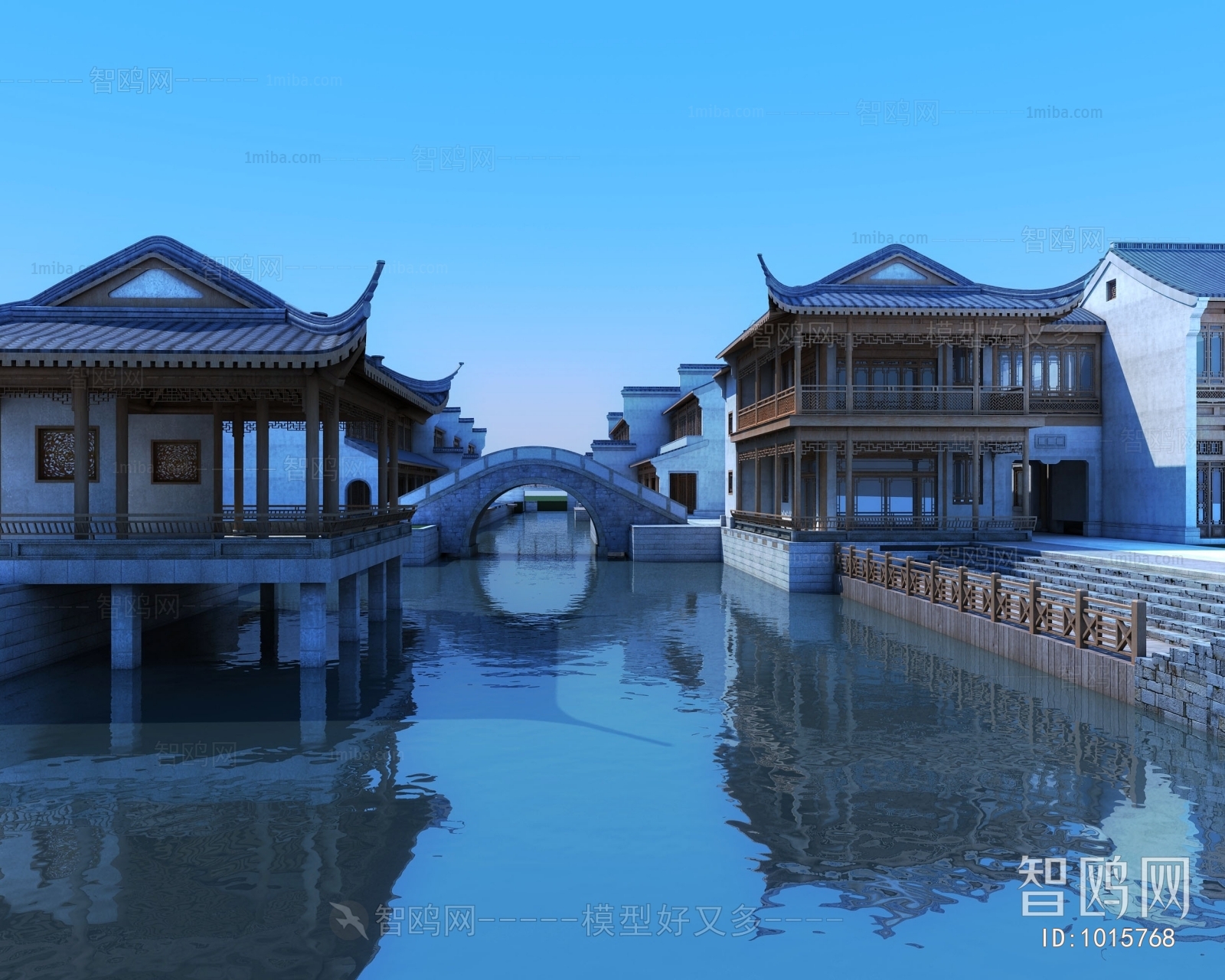 Chinese Style Ancient Architectural Buildings