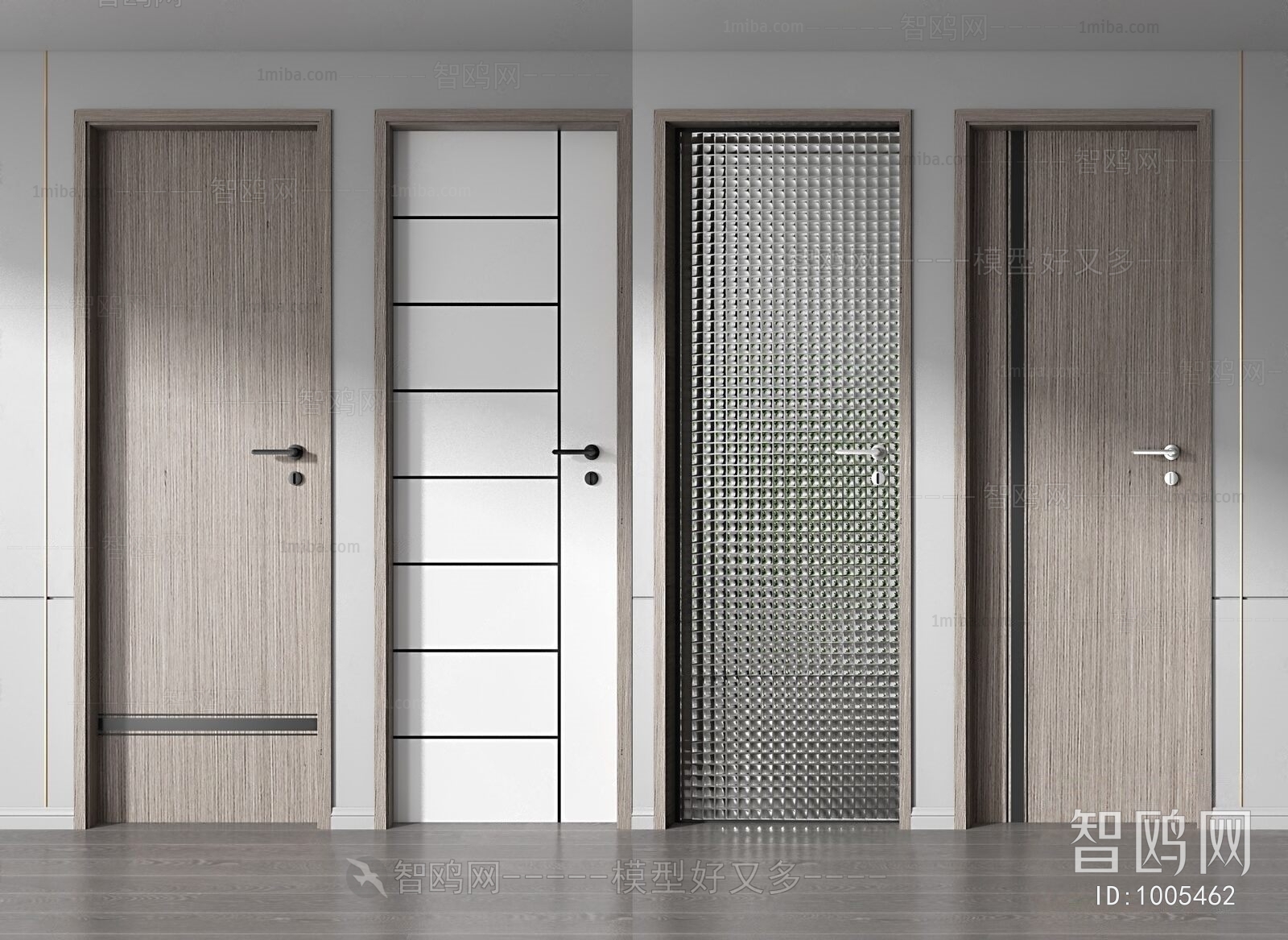 Modern Single Door