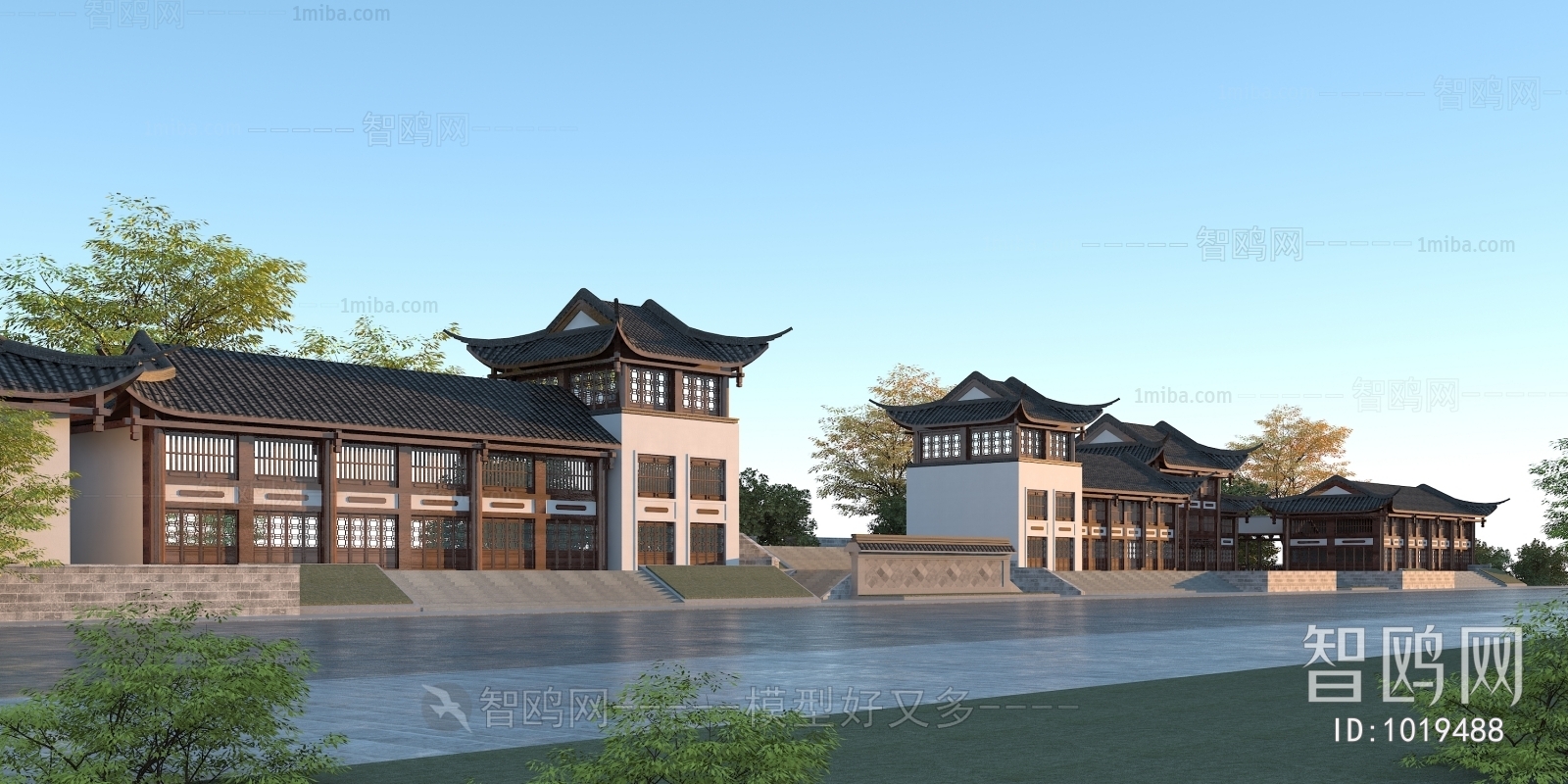 Chinese Style Building Appearance