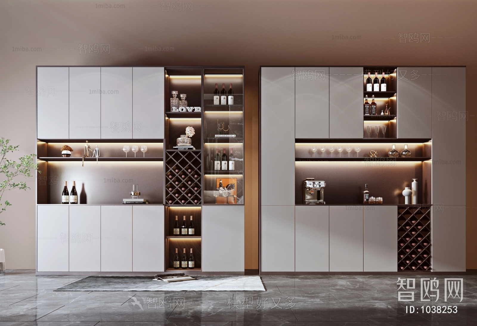 Modern Wine Cabinet