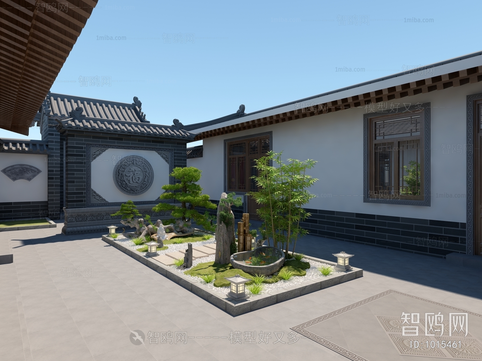 Chinese Style Courtyard/landscape