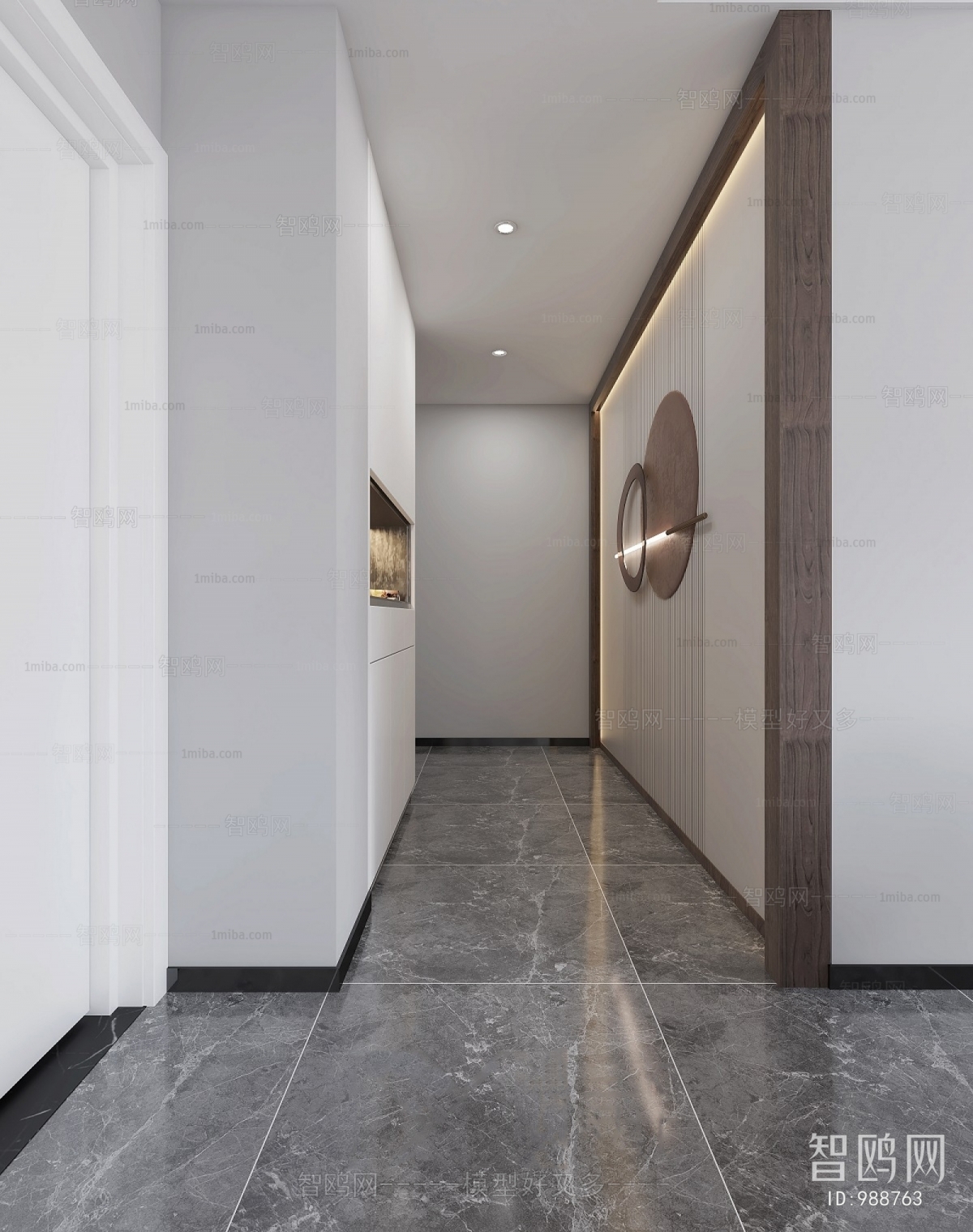 Modern Hallway