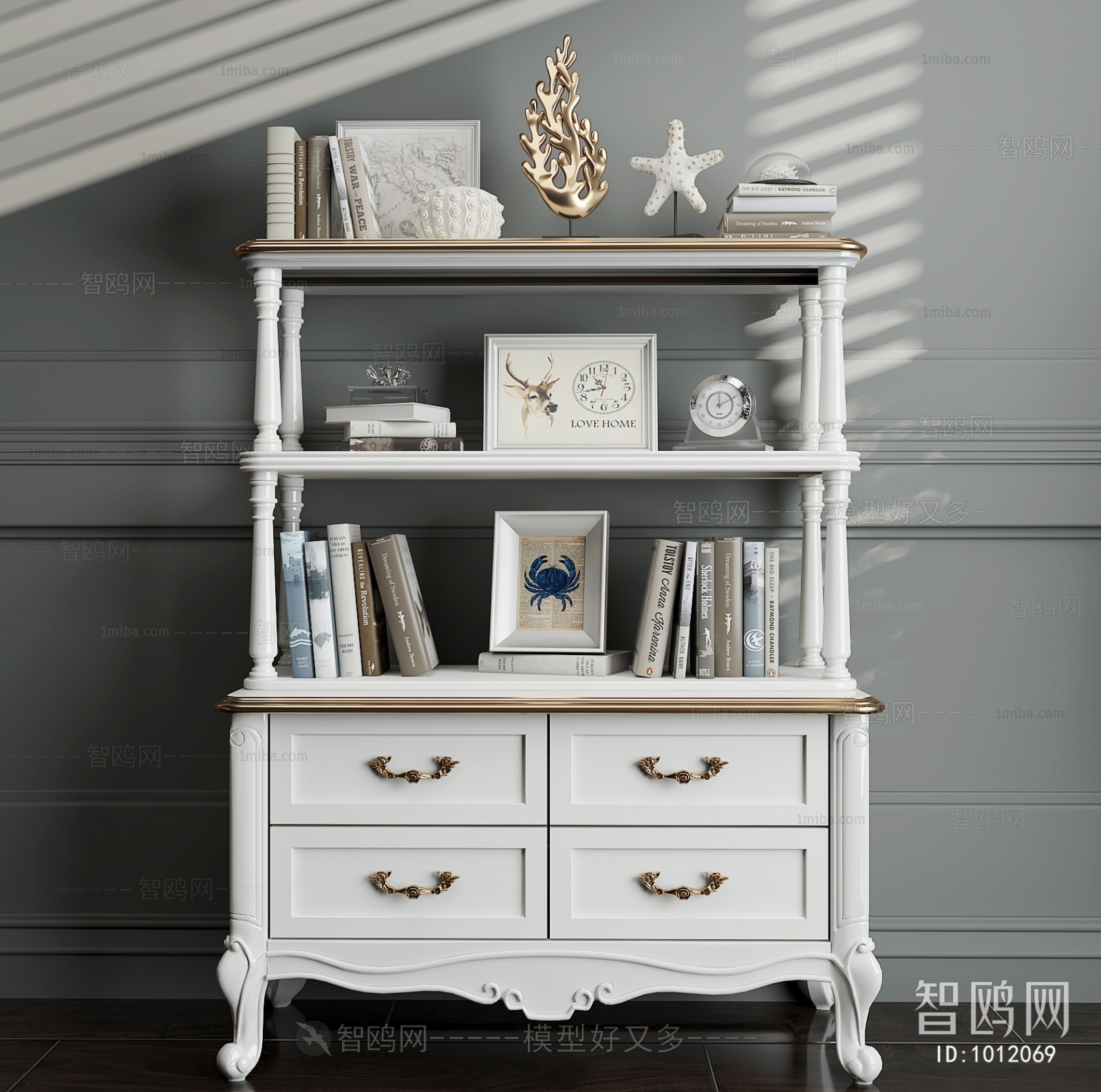 European Style Decorative Cabinet