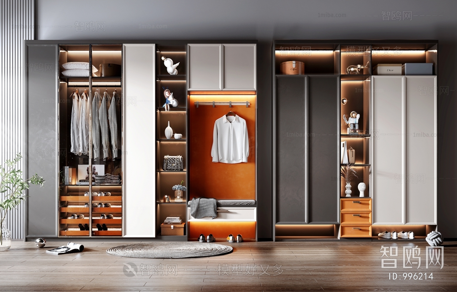 Modern Shoe Cabinet