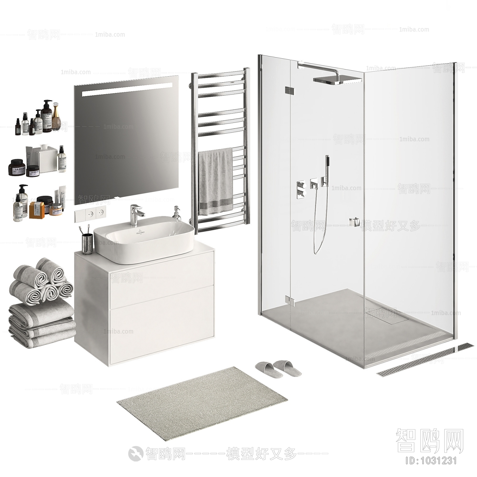 Modern Bathroom Cabinet