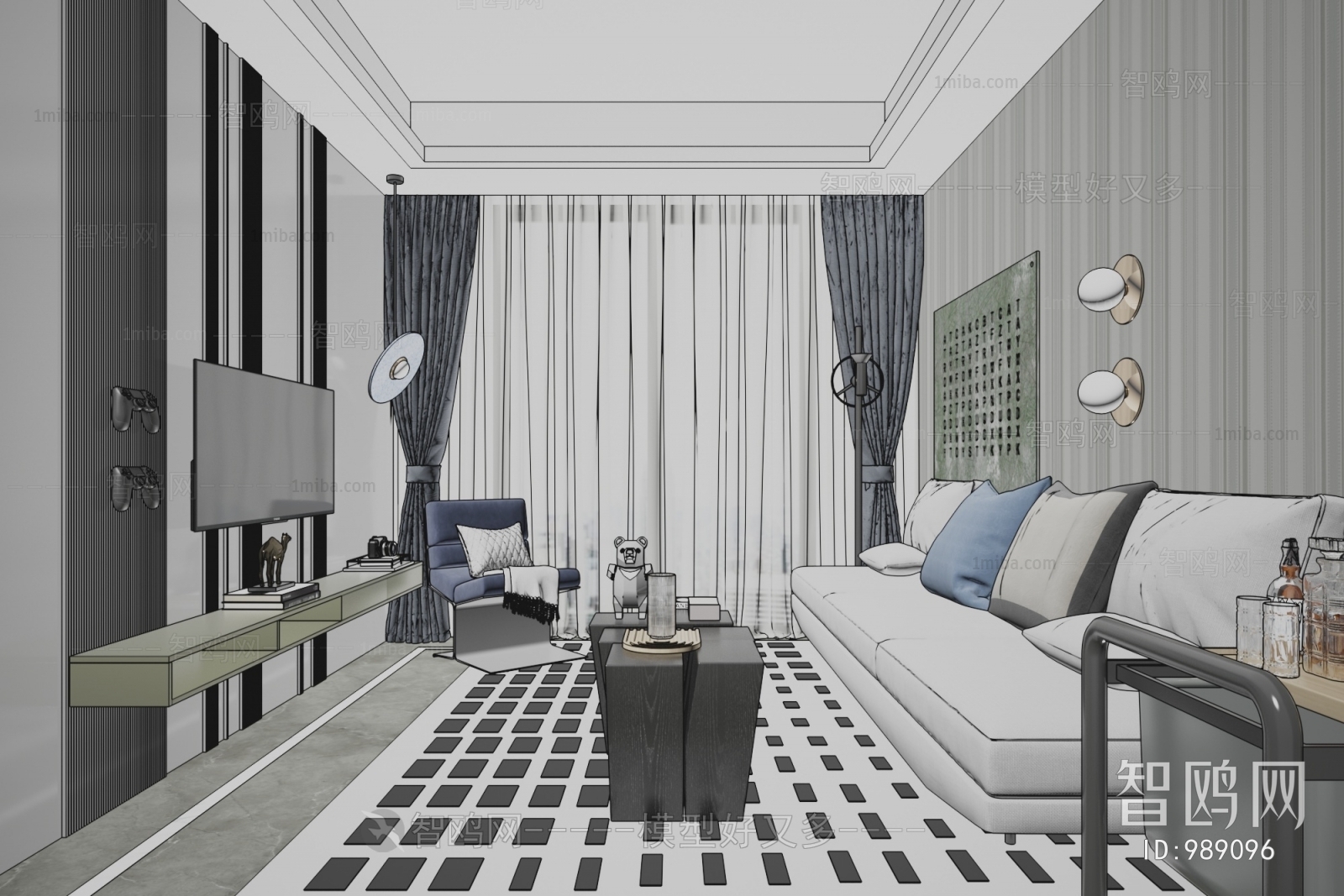 Modern A Living Room