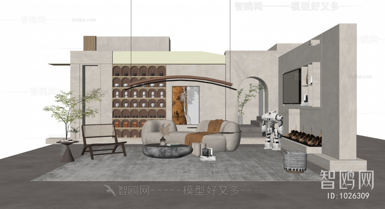 Modern A Living Room