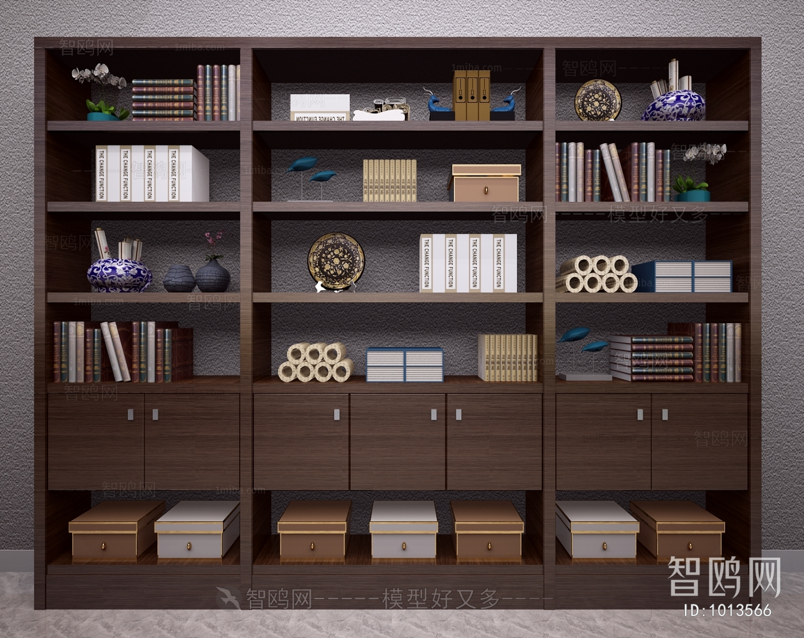 New Chinese Style Bookcase