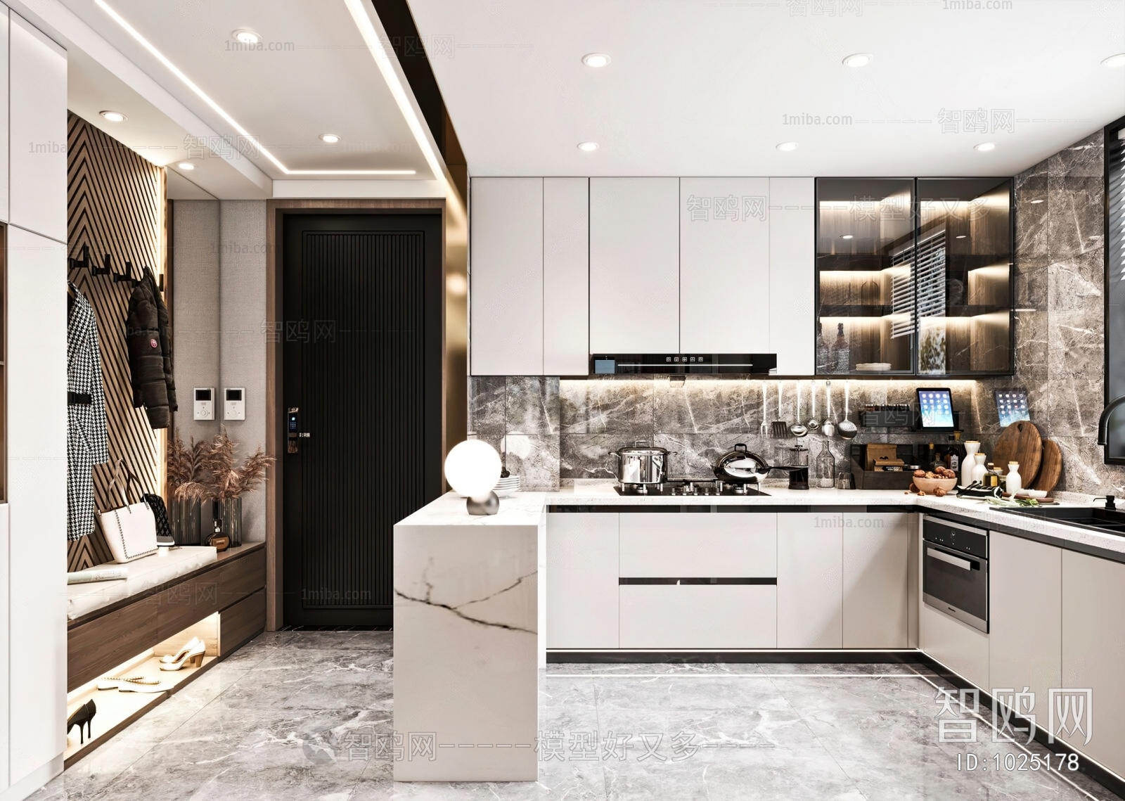 Modern The Kitchen