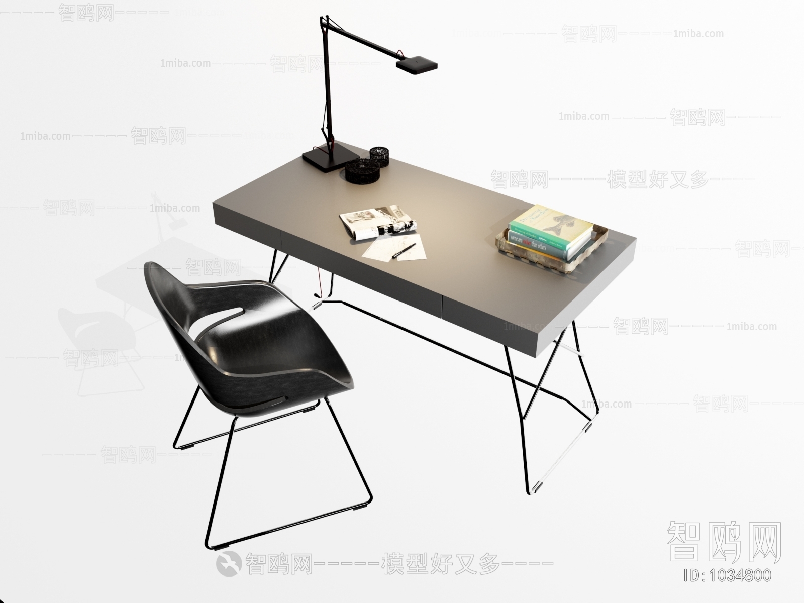 Modern Computer Desk And Chair