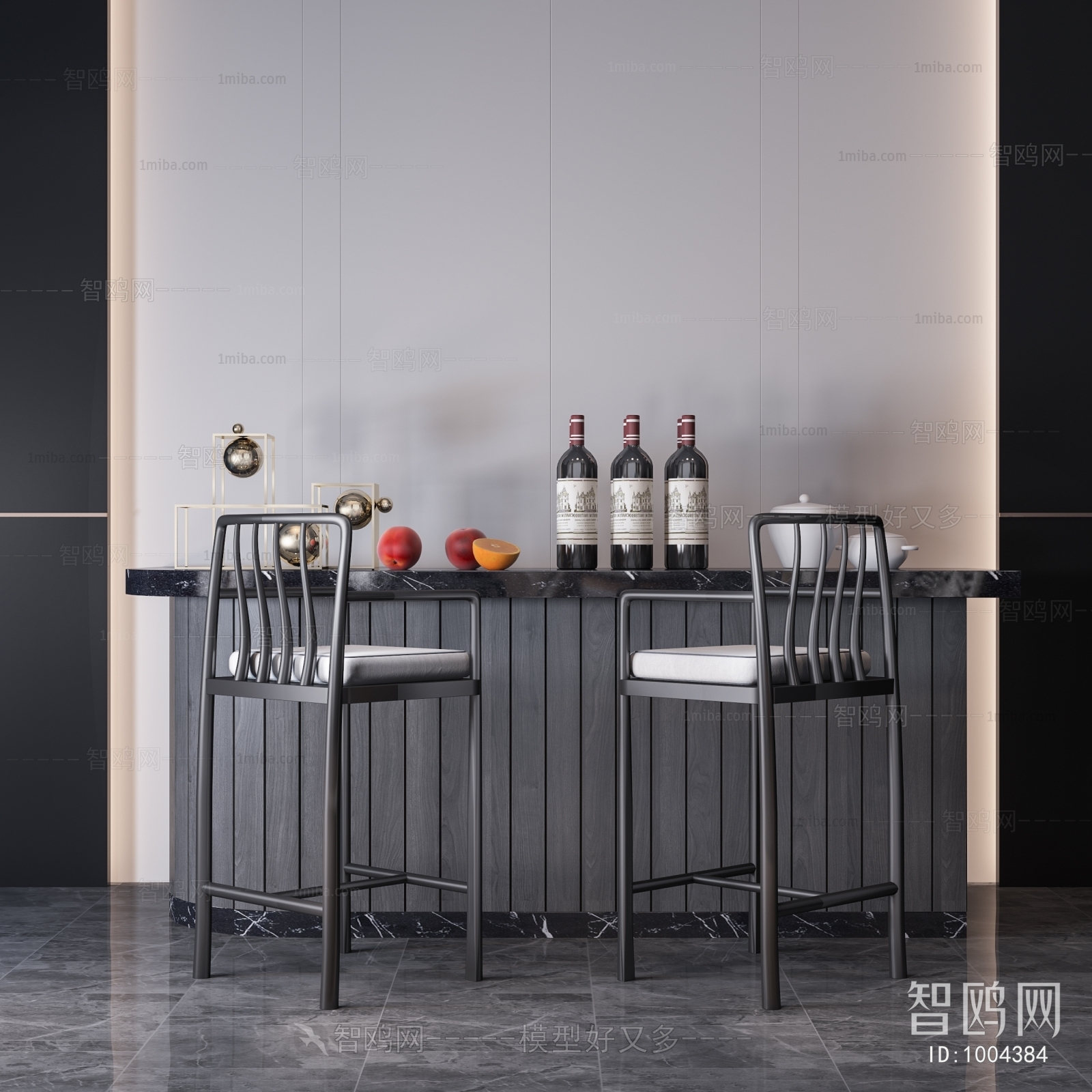 New Chinese Style Counter Bar