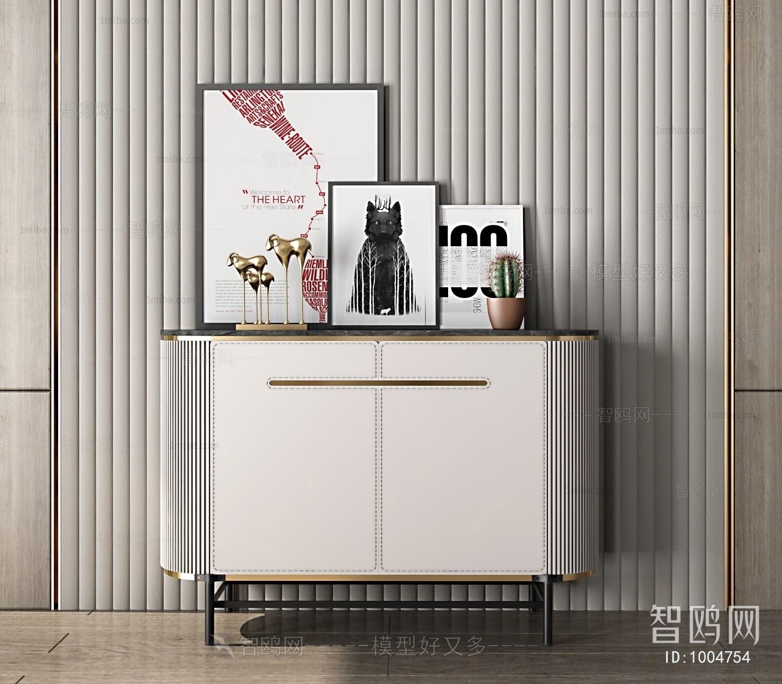 Modern Side Cabinet/Entrance Cabinet