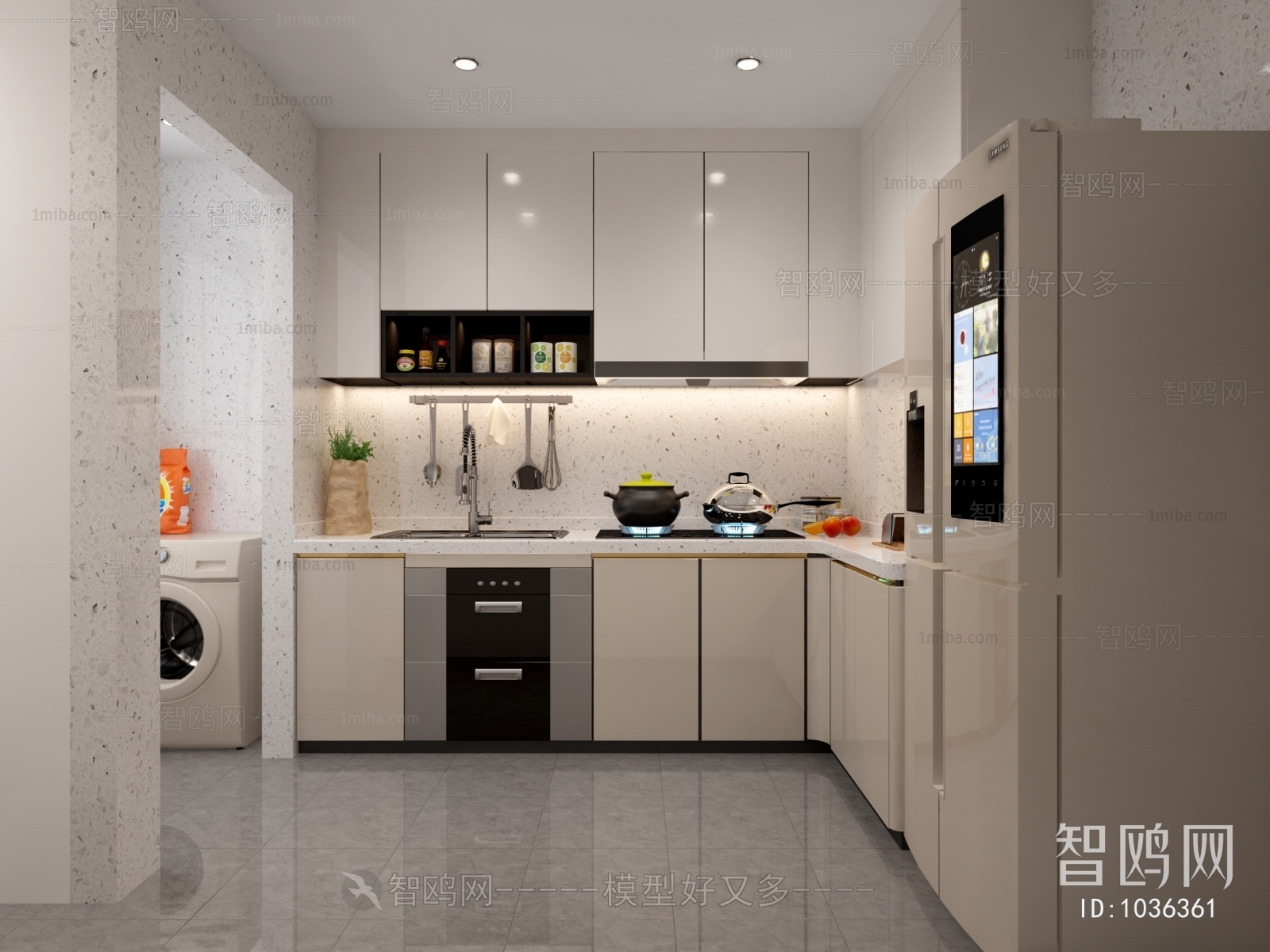 Modern The Kitchen