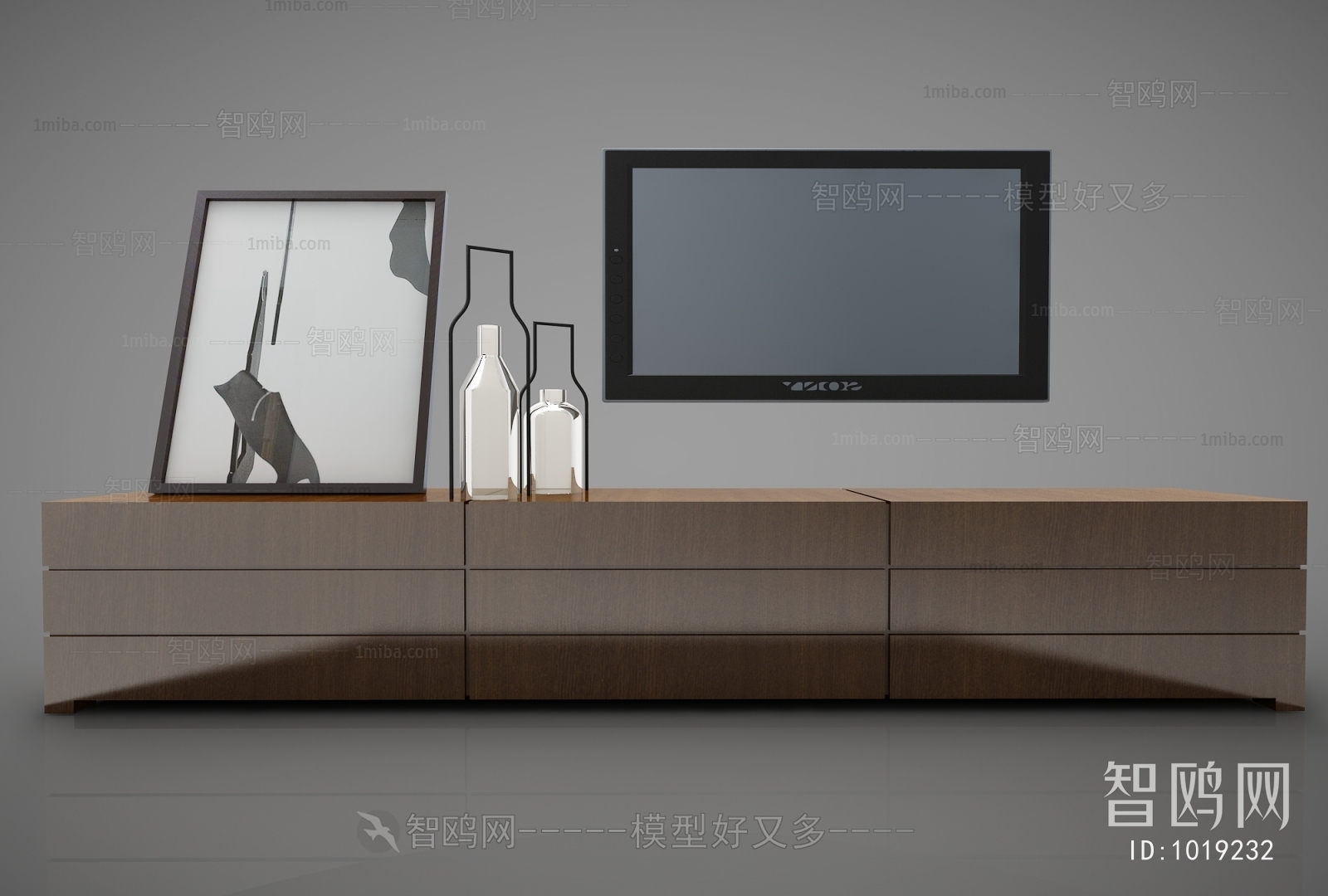 New Chinese Style TV Cabinet