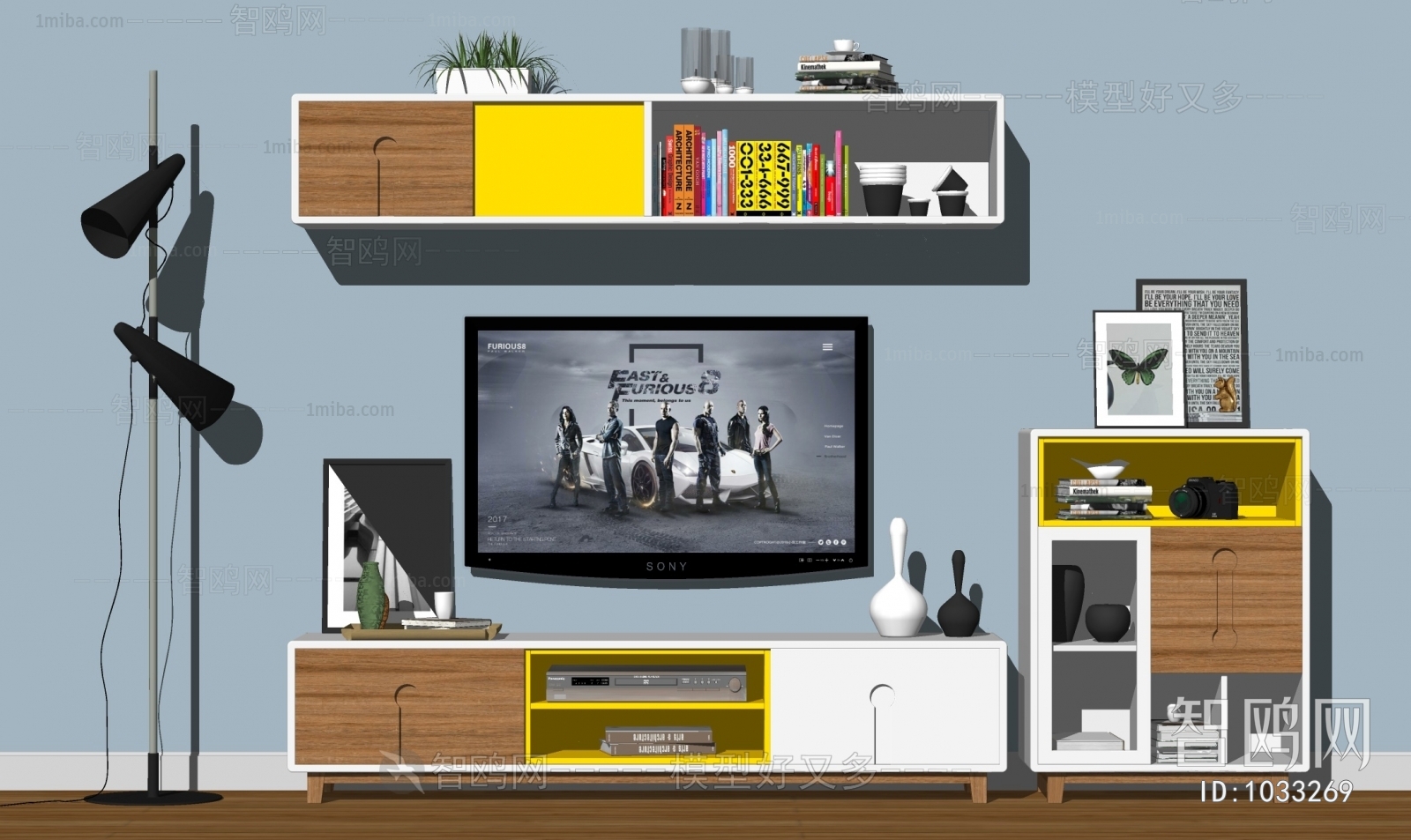 Nordic Style TV Cabinet