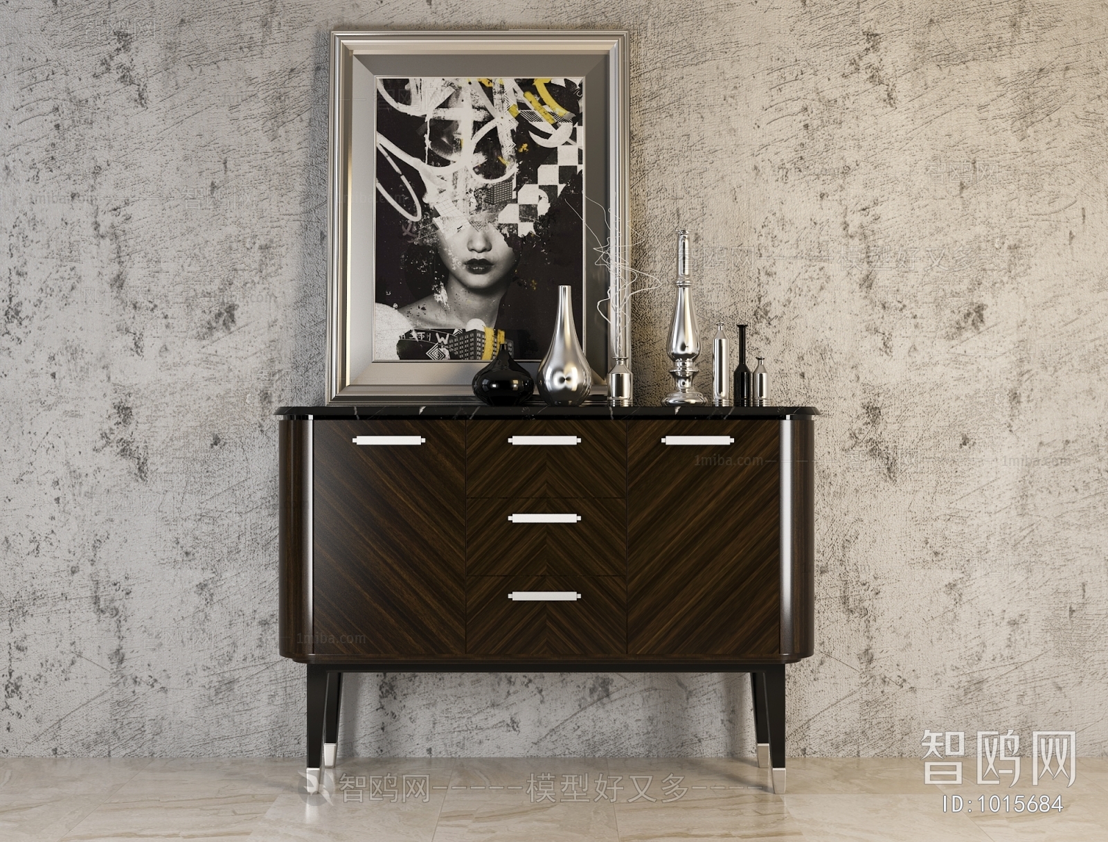 Modern Side Cabinet/Entrance Cabinet