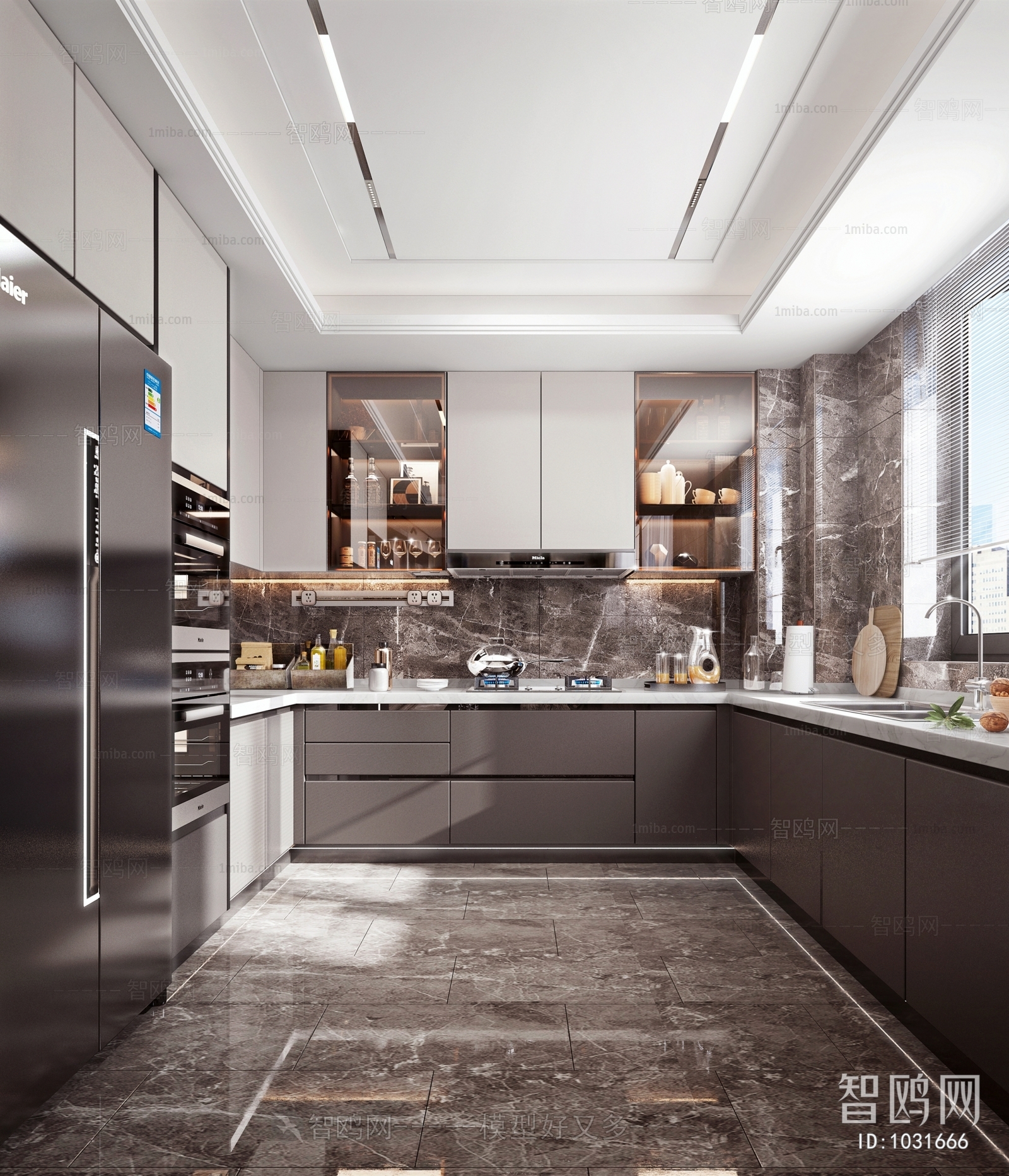 Modern The Kitchen