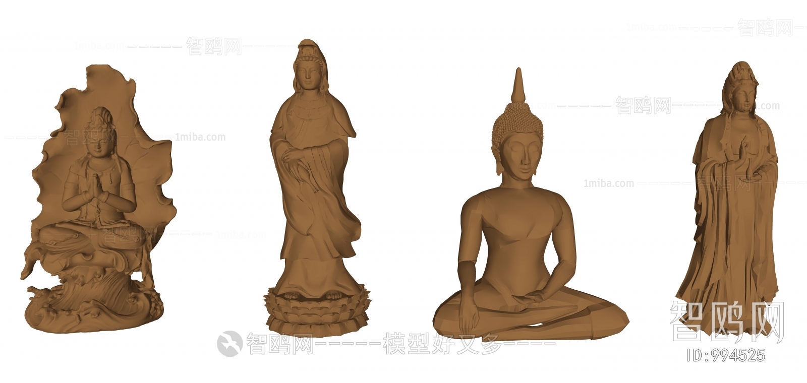 新中式佛像雕塑