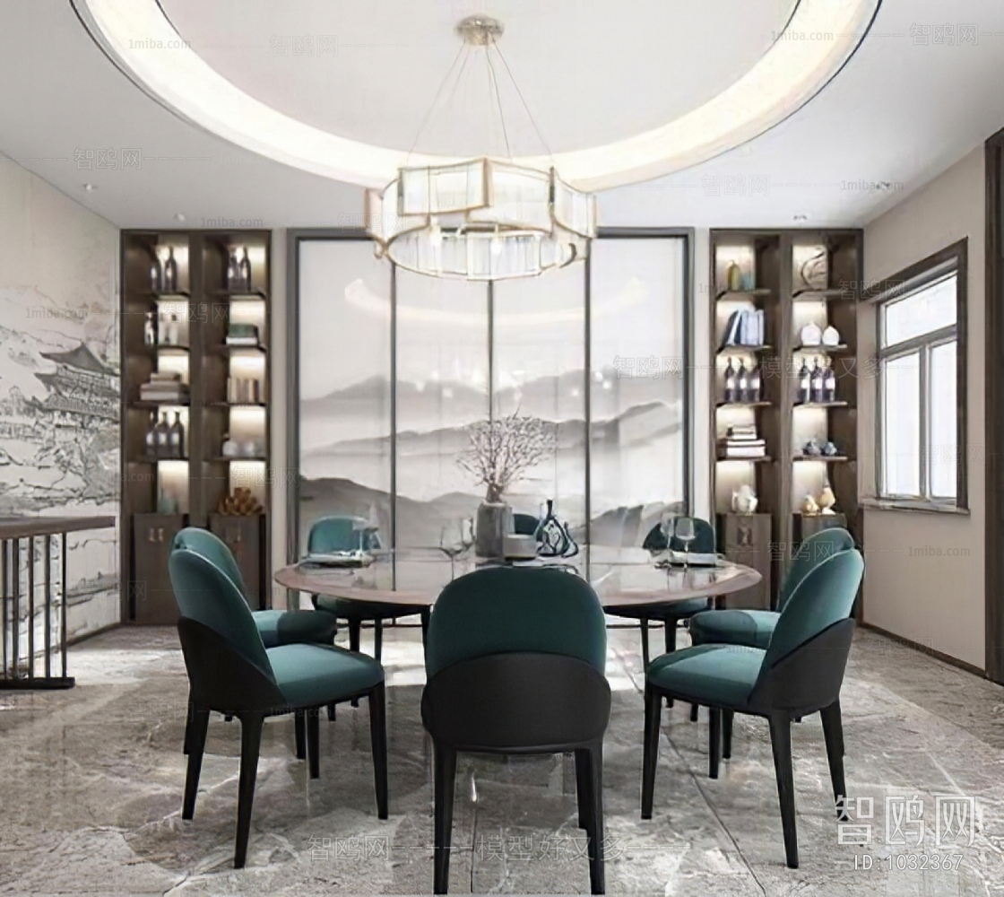 New Chinese Style Dining Room