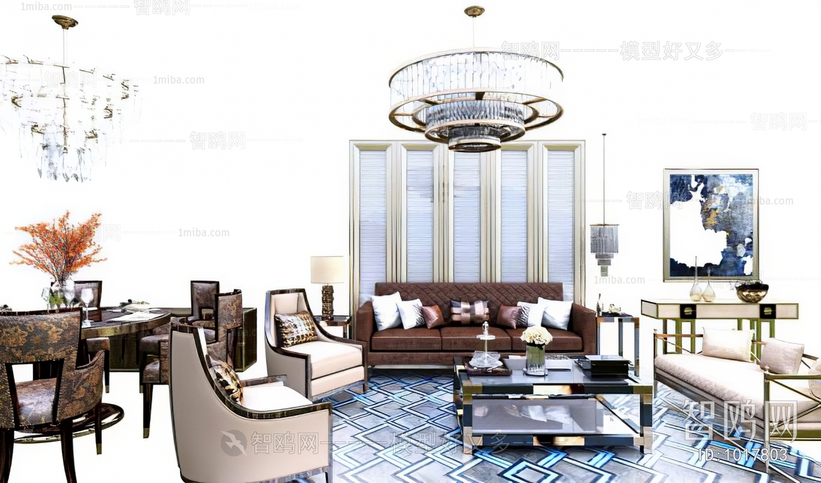 American Style Sofa Combination