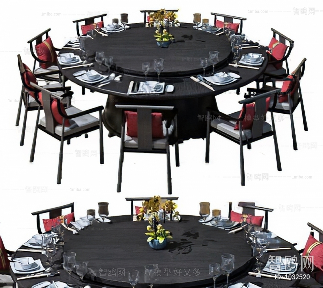 New Chinese Style Dining Table And Chairs