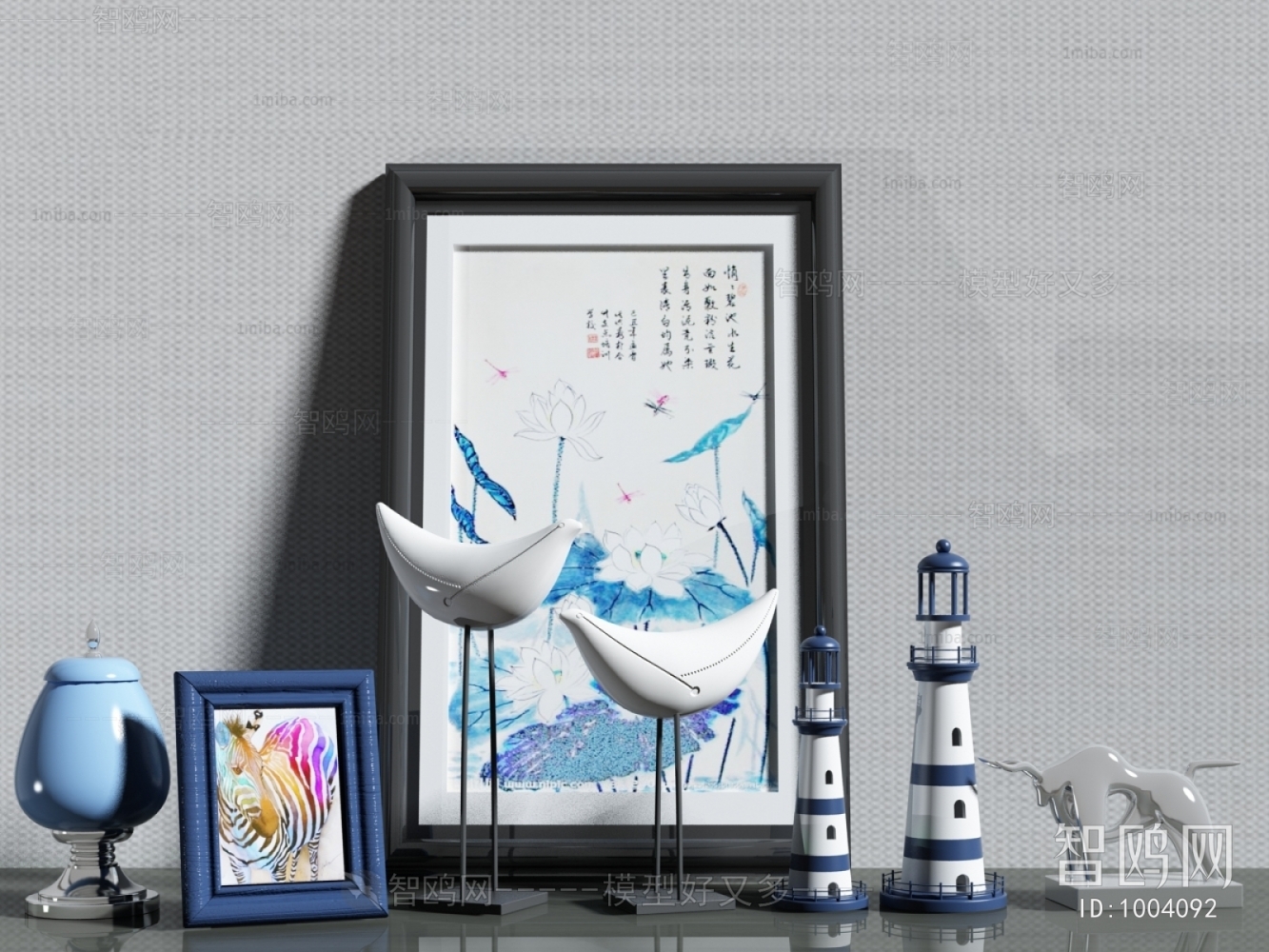 New Chinese Style Decorative Set