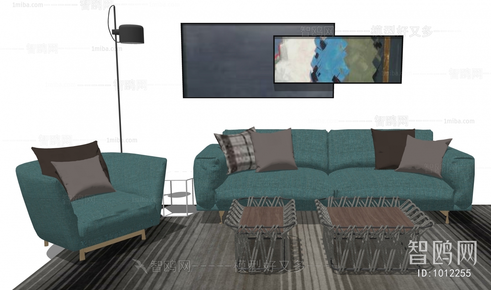 Nordic Style Sofa Combination