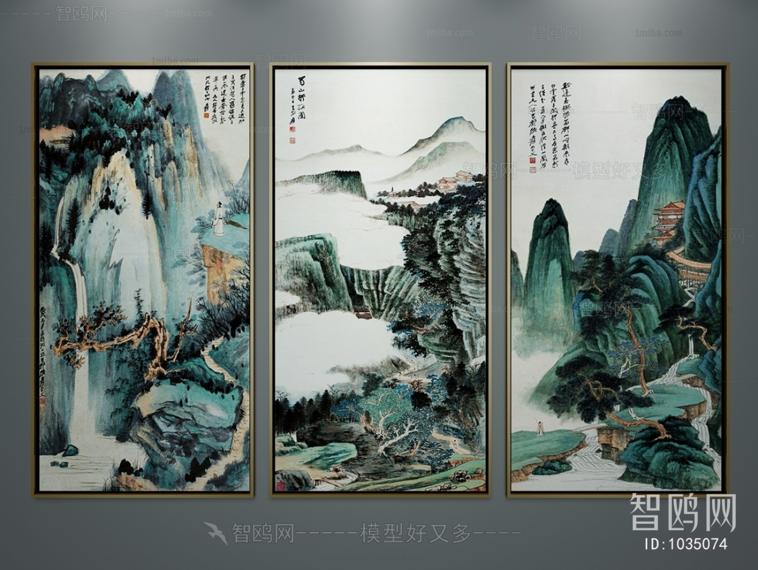 New Chinese Style Painting