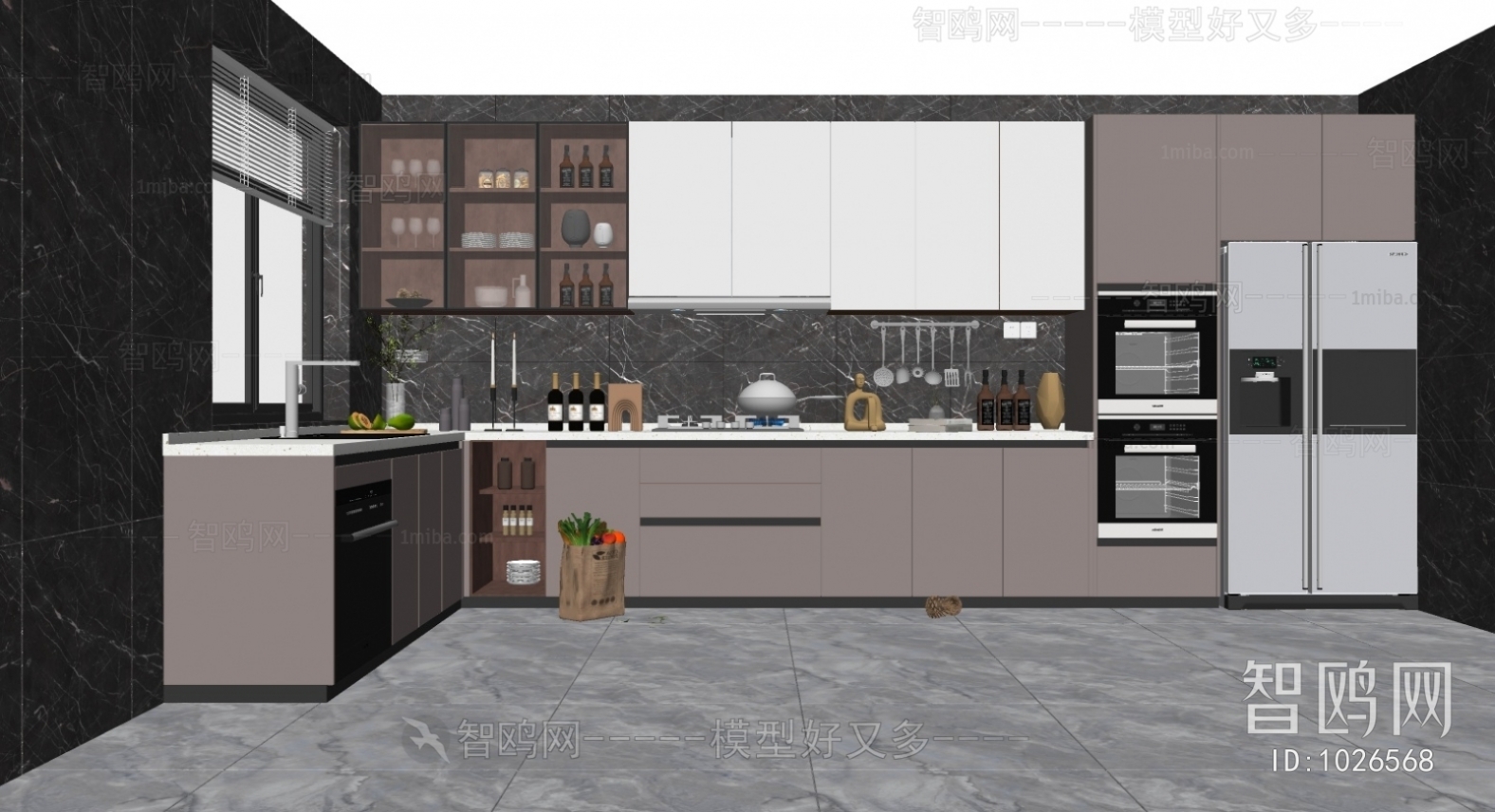 Modern The Kitchen