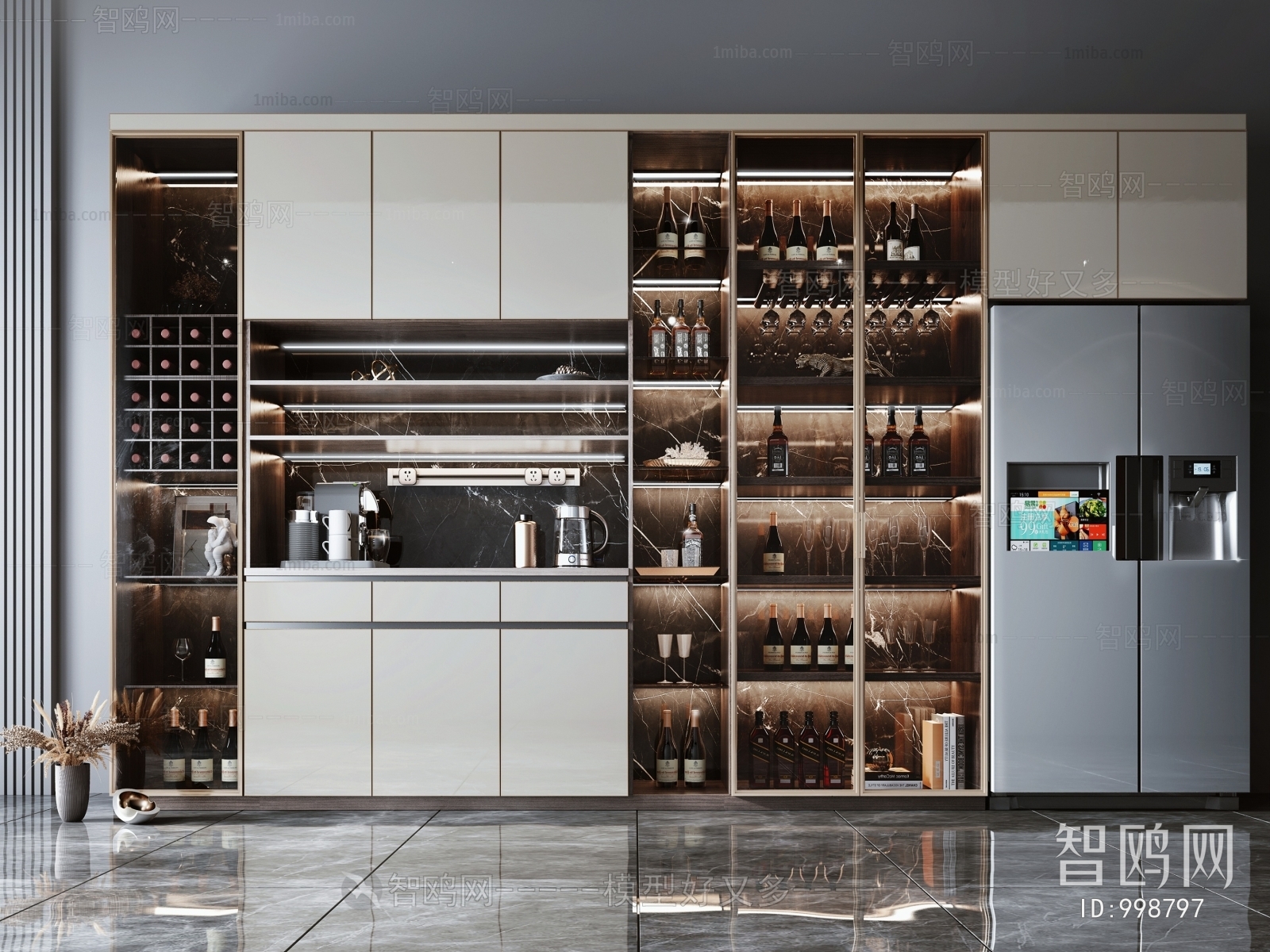 Modern Wine Cabinet