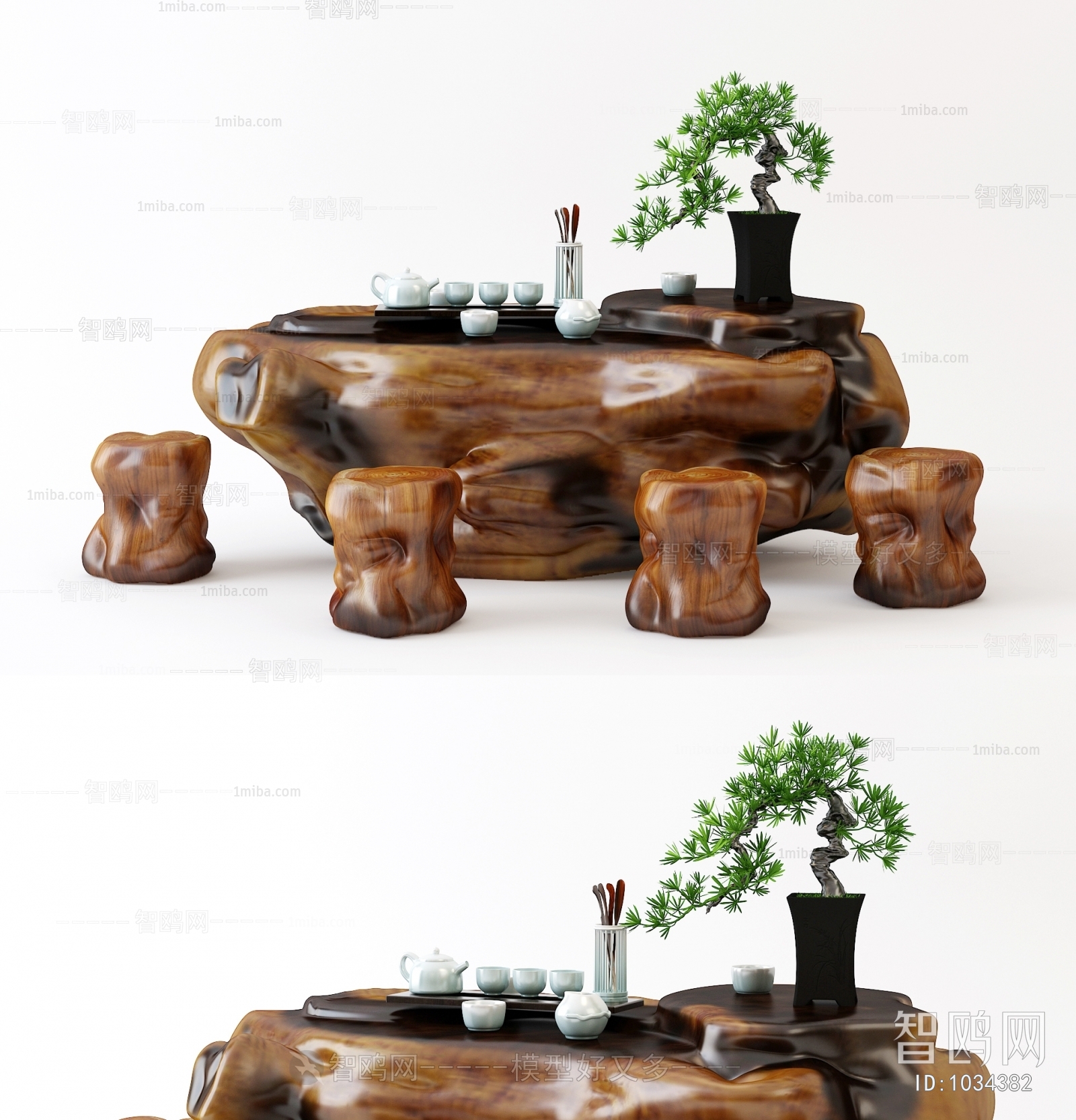 Chinese Style New Chinese Style Tea Tables And Chairs