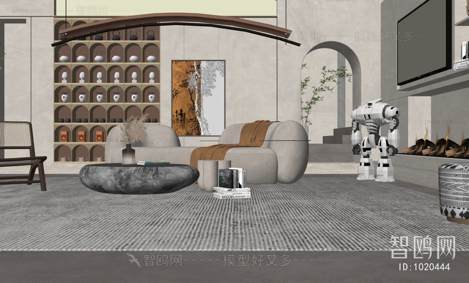 Modern A Living Room