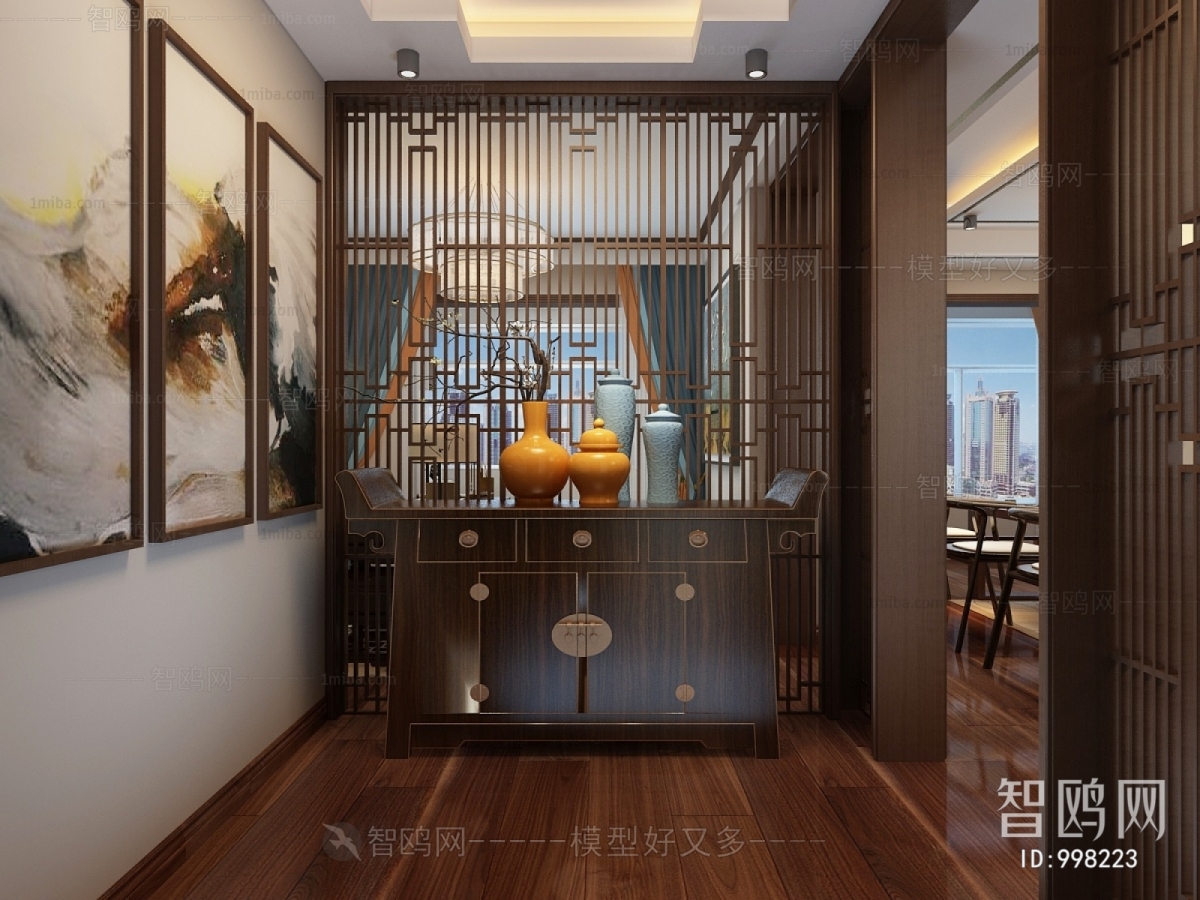 Chinese Style Hallway