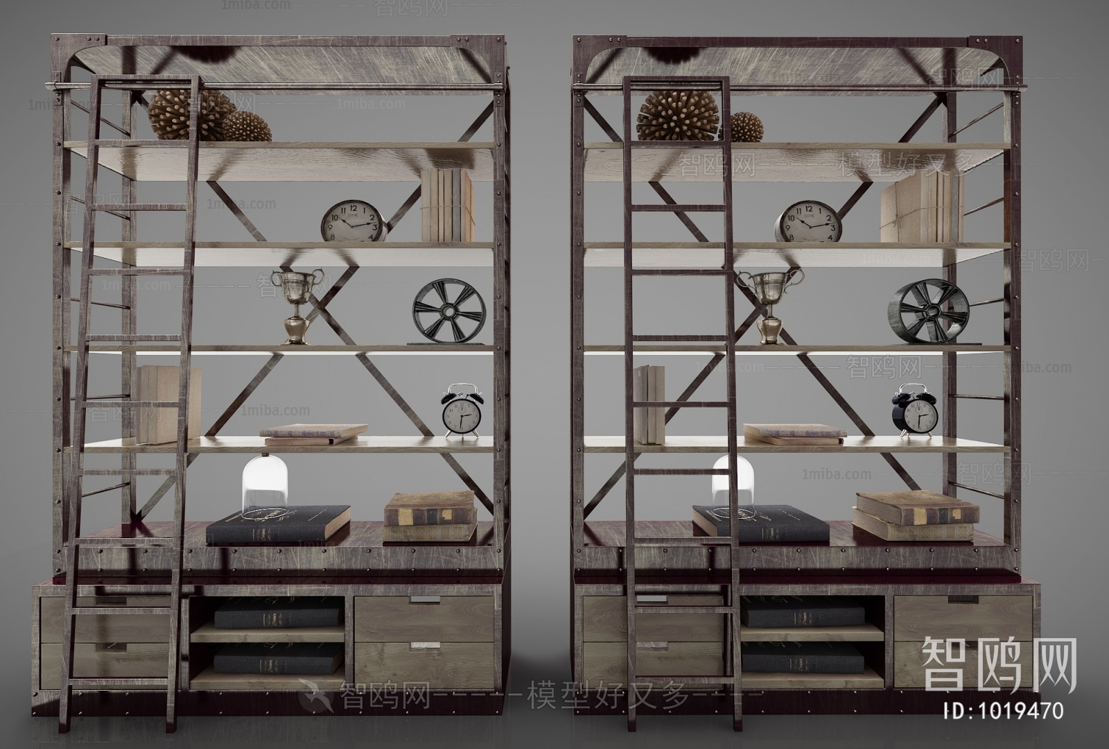 Industrial Style Decorative Frame