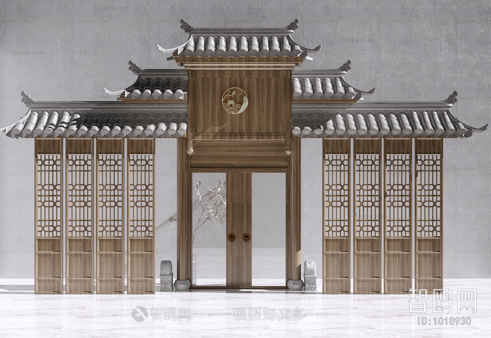 Chinese Style Facade Element