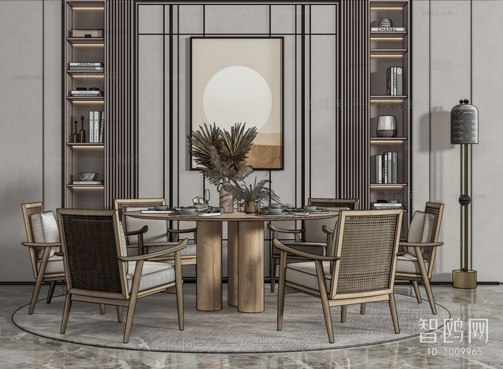 Nordic Style Dining Table And Chairs