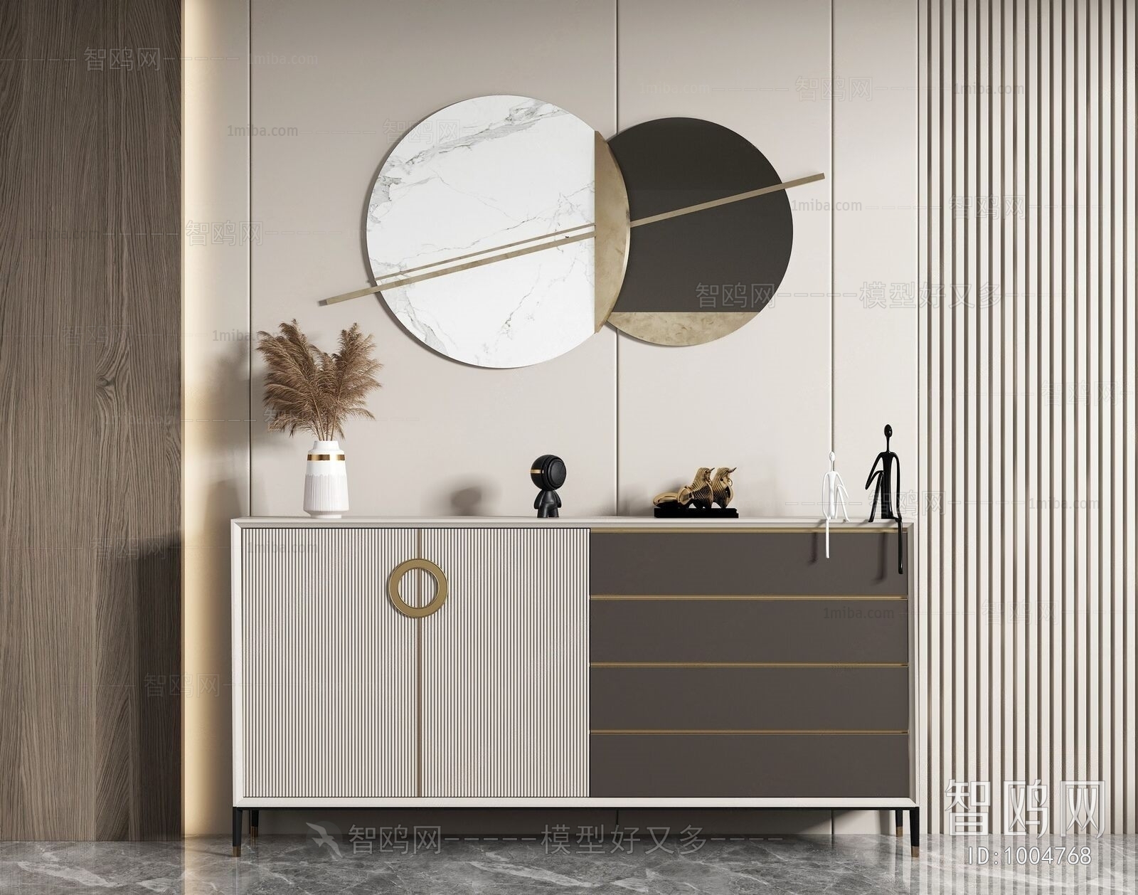 Modern Side Cabinet/Entrance Cabinet