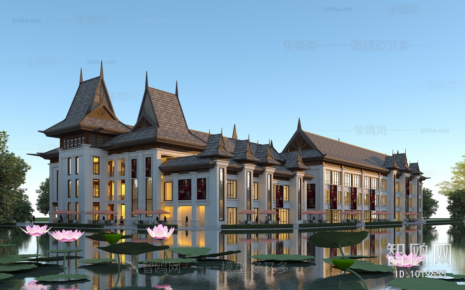 Southeast Asian Style Building Appearance