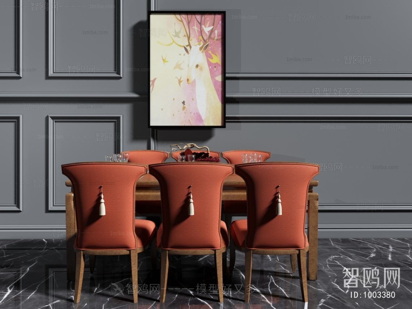 American Style Dining Table And Chairs