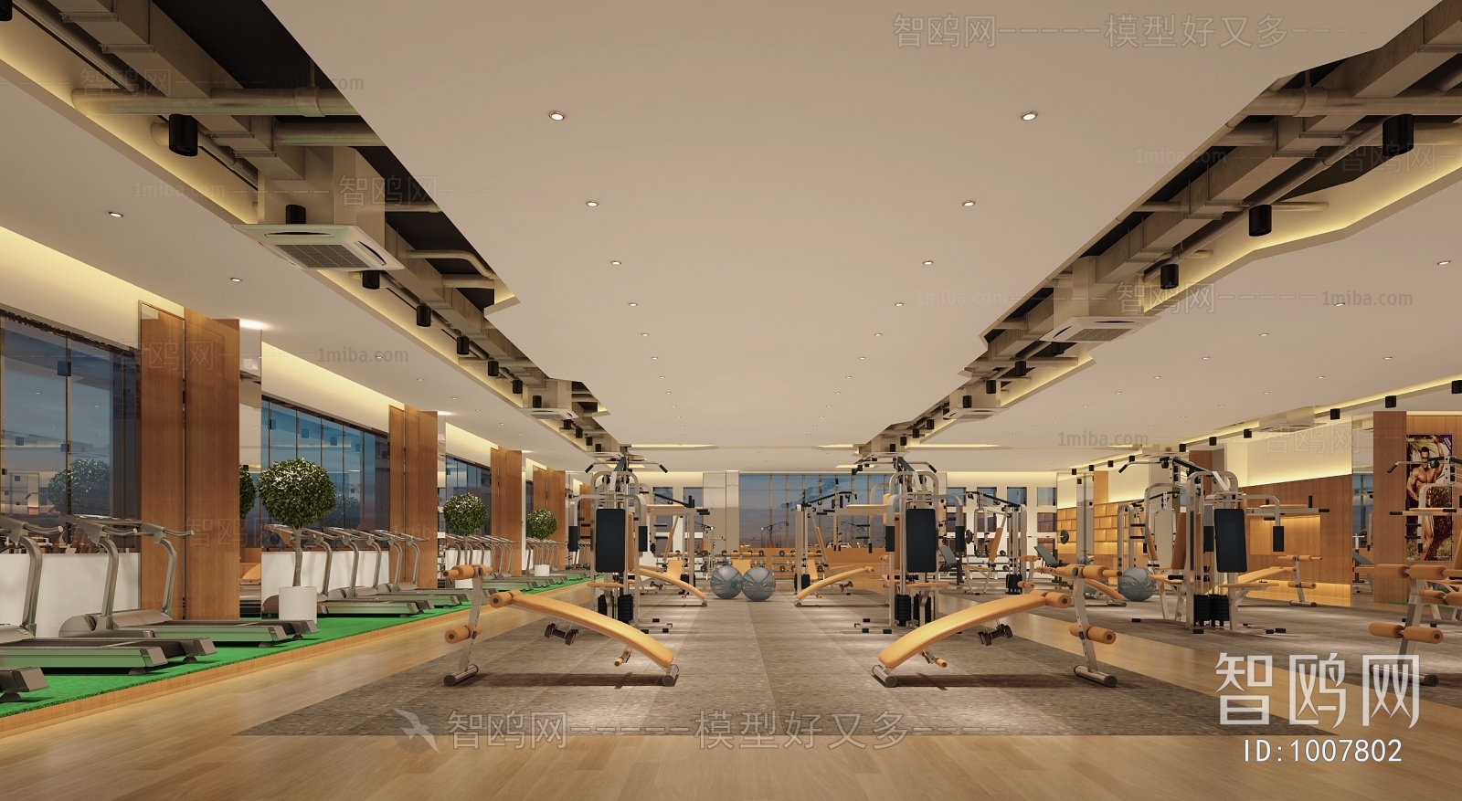 新中式健身房