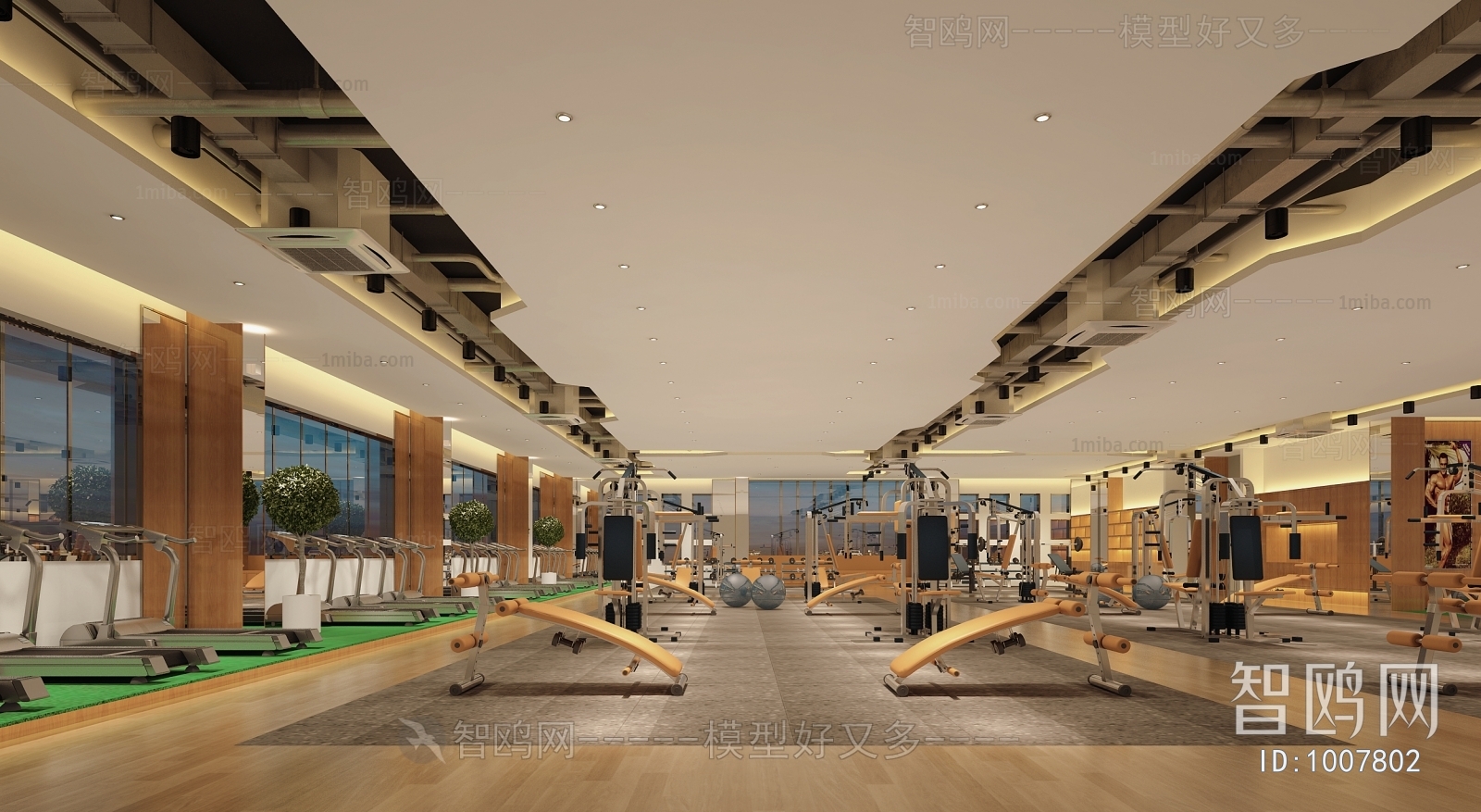 New Chinese Style Gym