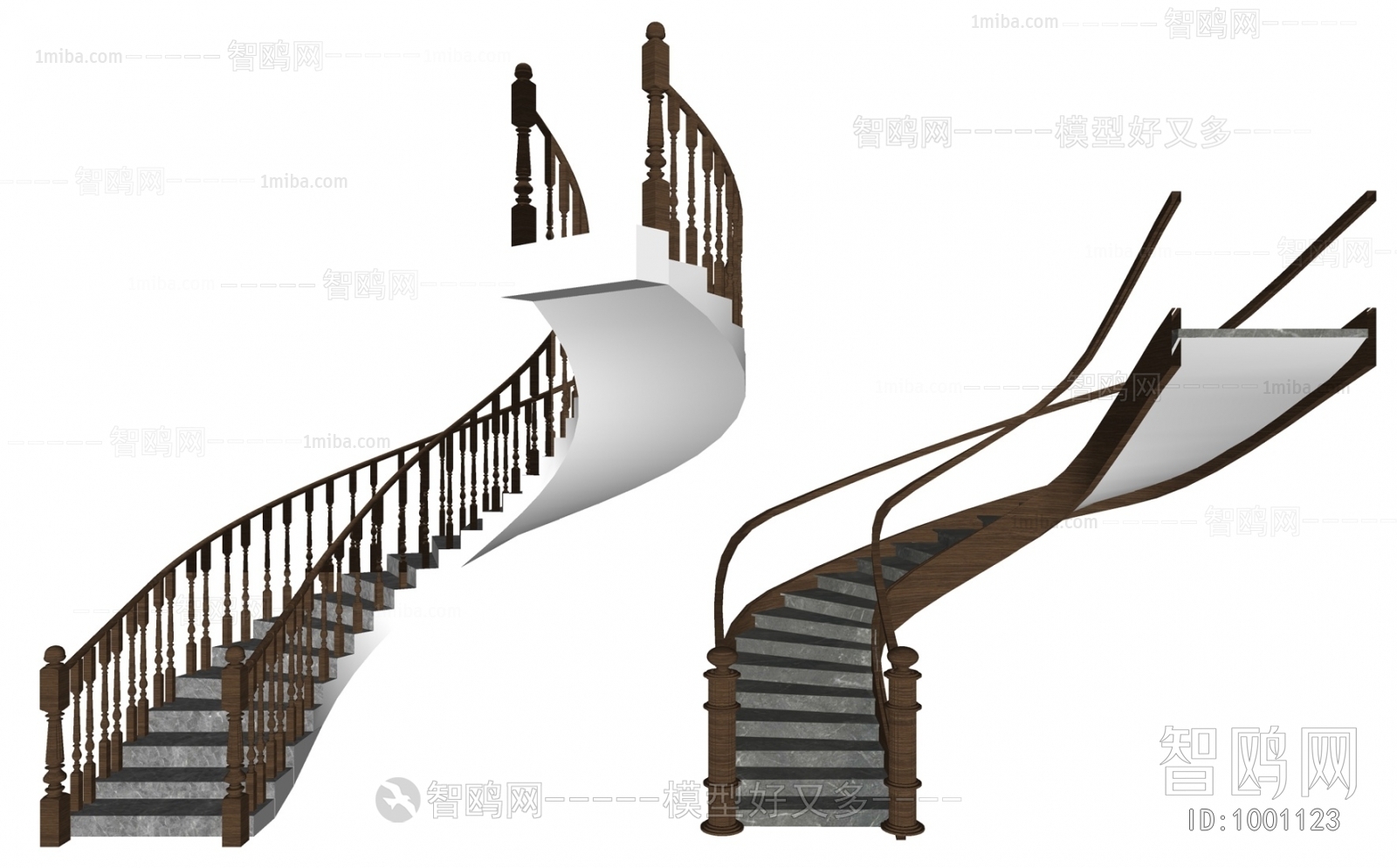 Simple European Style Stair Balustrade/elevator