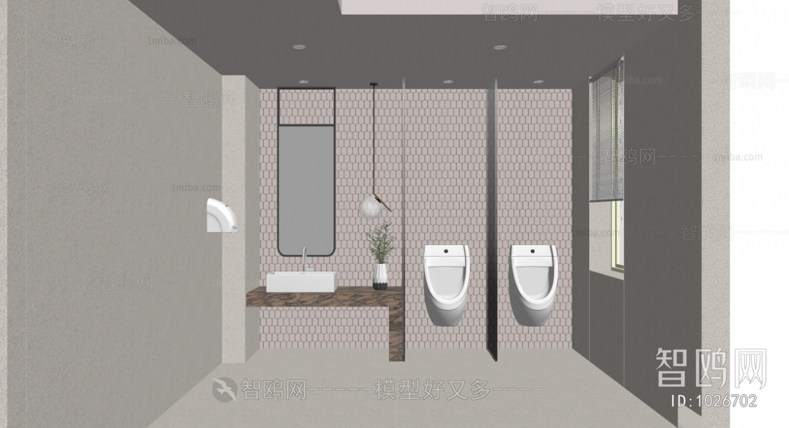 Modern Public Toilet