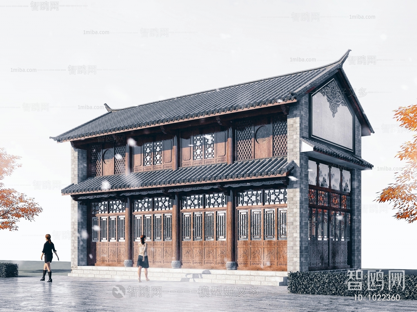 Chinese Style Building Appearance