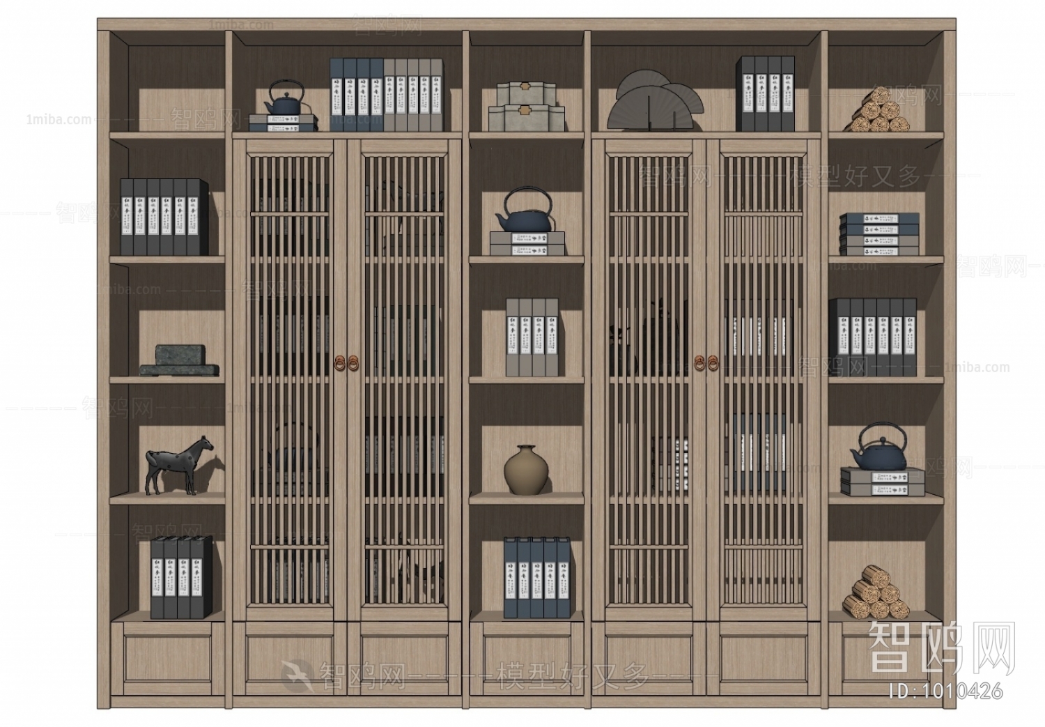 New Chinese Style Bookcase