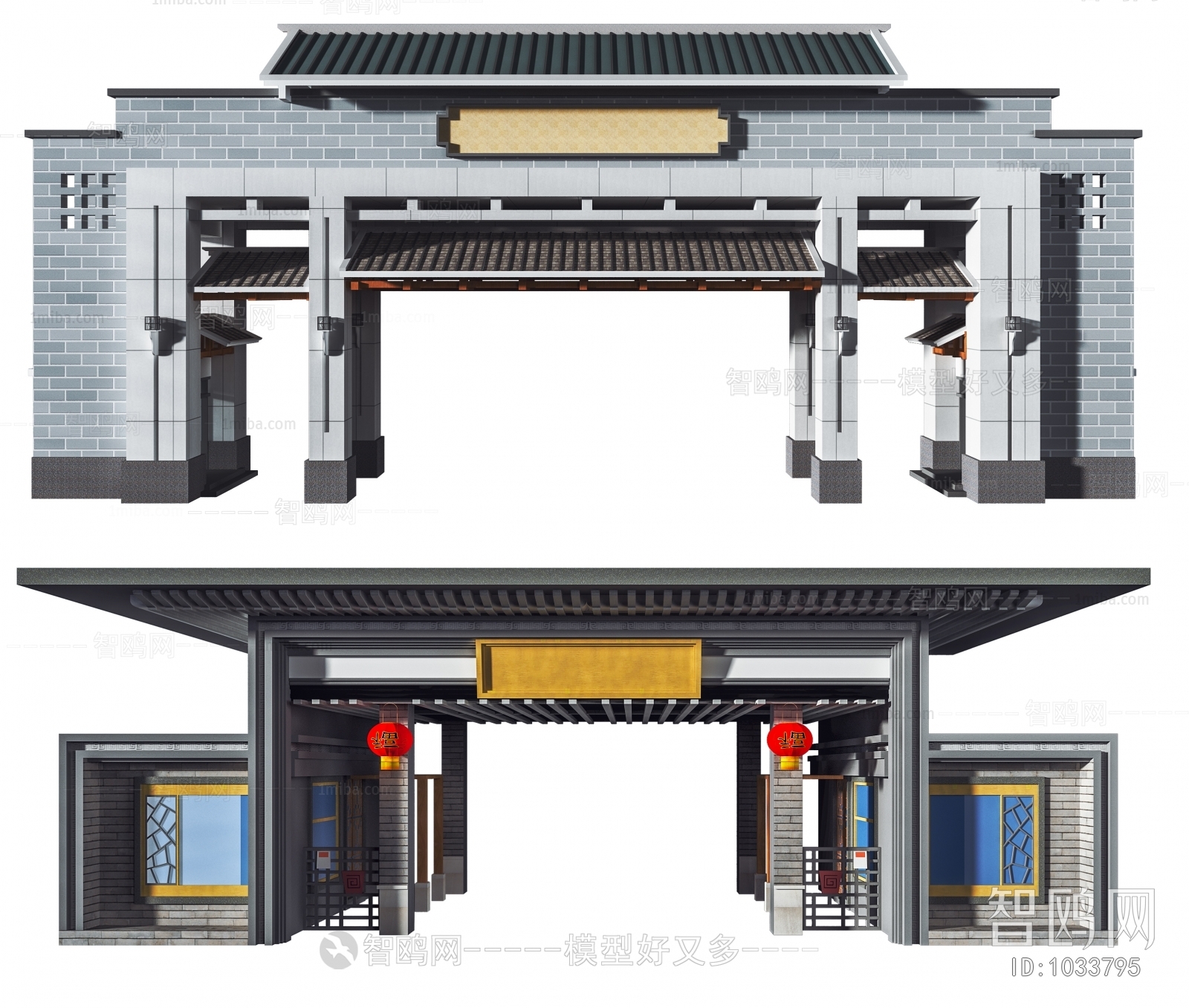 New Chinese Style Building Component