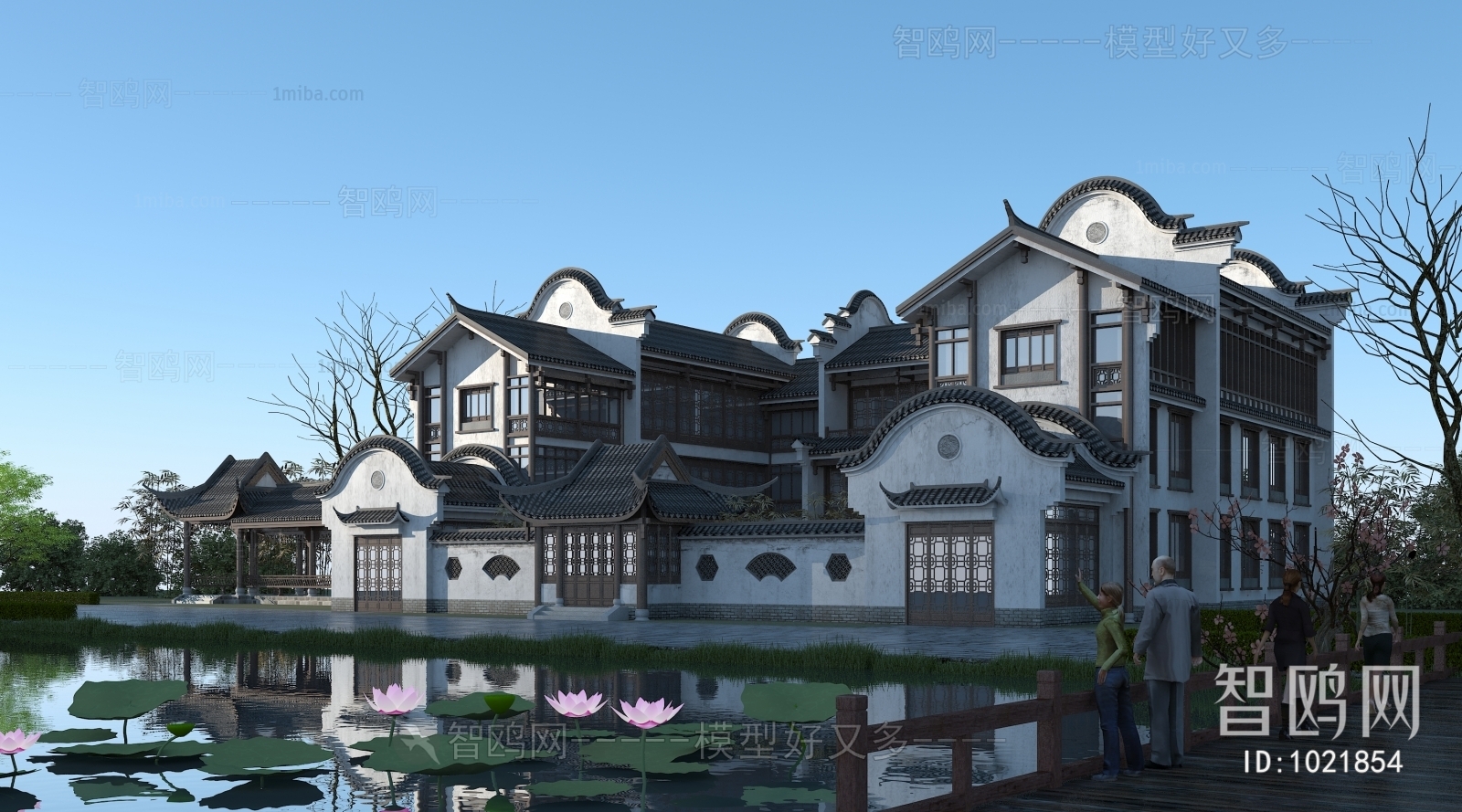 Chinese Style Villa Appearance