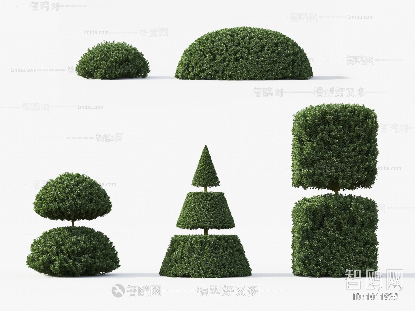 Modern Shrubbery